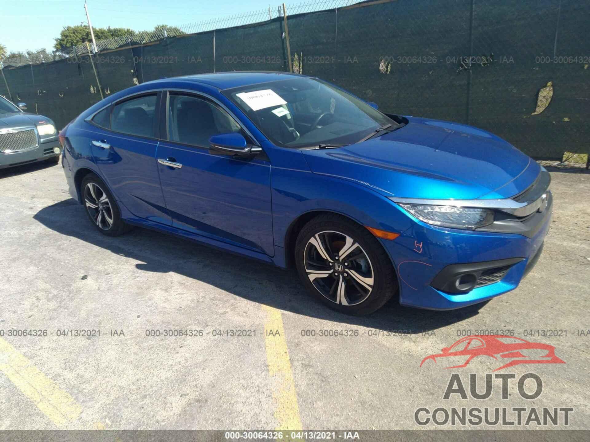 HONDA CIVIC SEDAN 2016 - 19XFC1F94GE025529