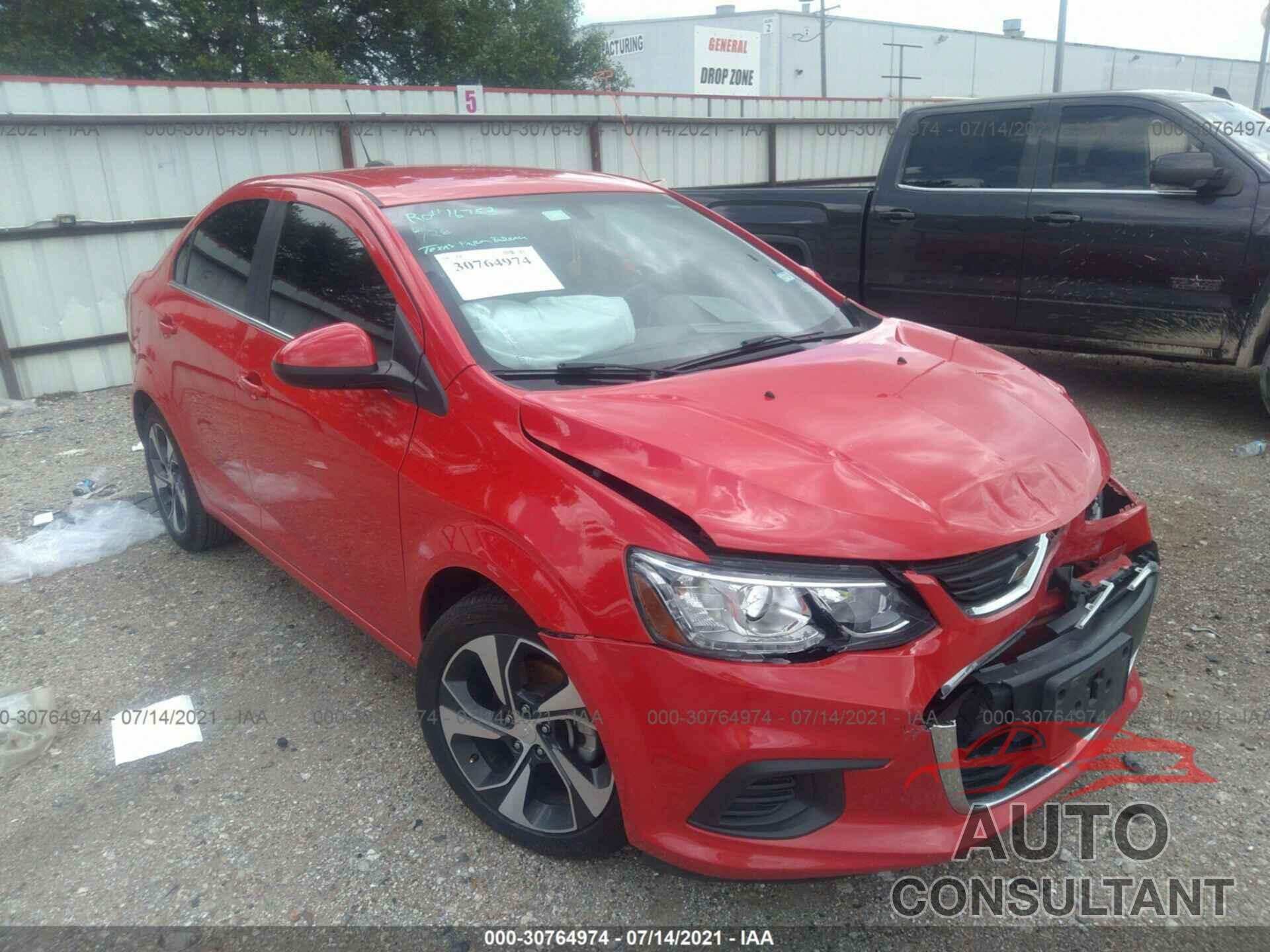 CHEVROLET SONIC 2017 - 1G1JF5SB4H4146476