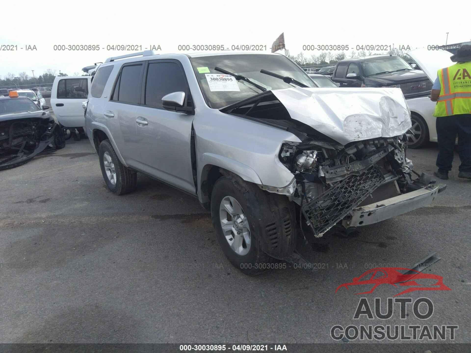 TOYOTA 4RUNNER 2016 - JTEZU5JR8G5118831