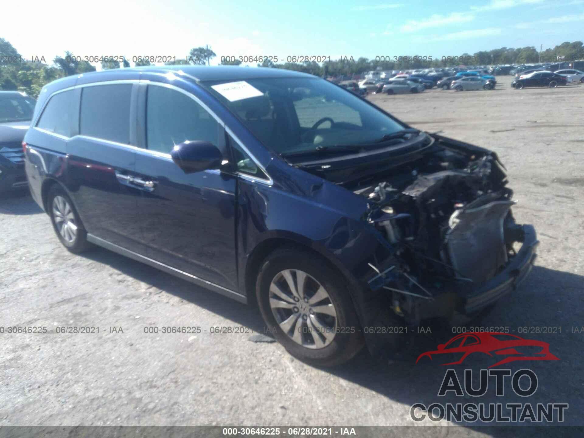 HONDA ODYSSEY 2016 - 5FNRL5H46GB039173