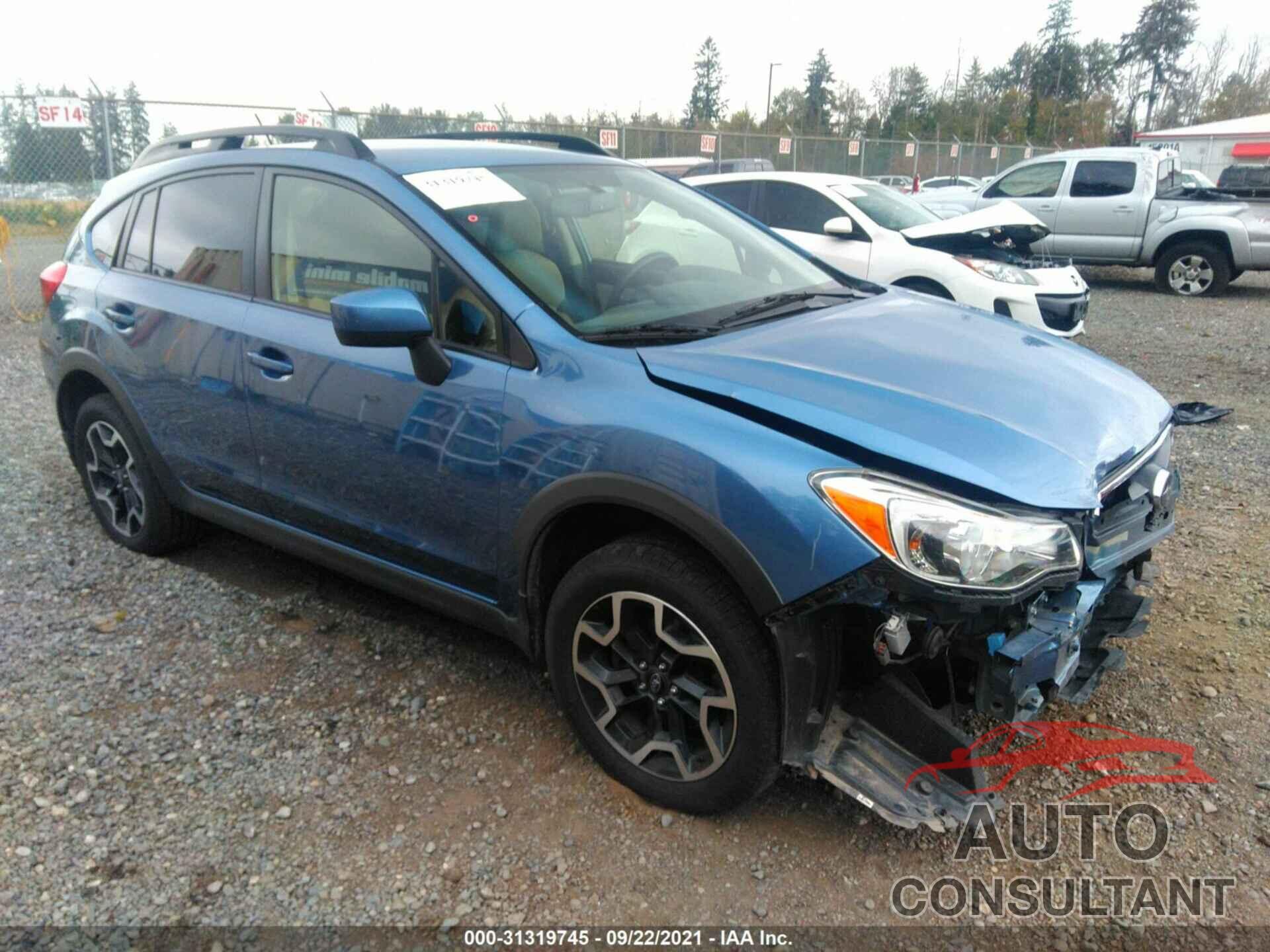 SUBARU CROSSTREK 2016 - JF2GPABC4G8259028