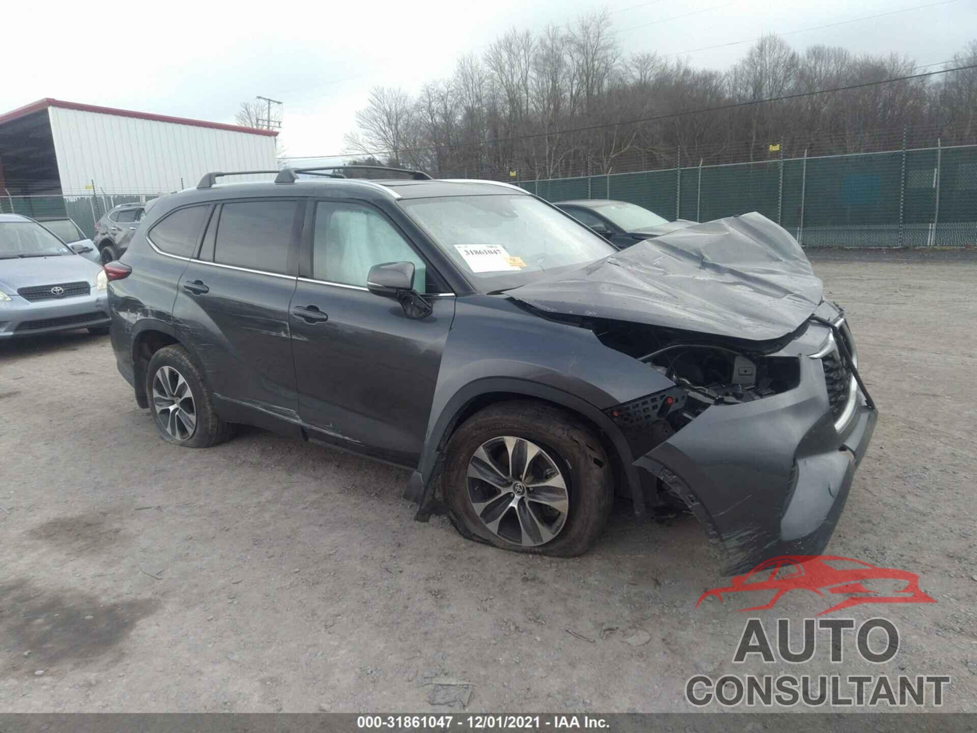 TOYOTA HIGHLANDER 2020 - 5TDHZRBH7LS015094