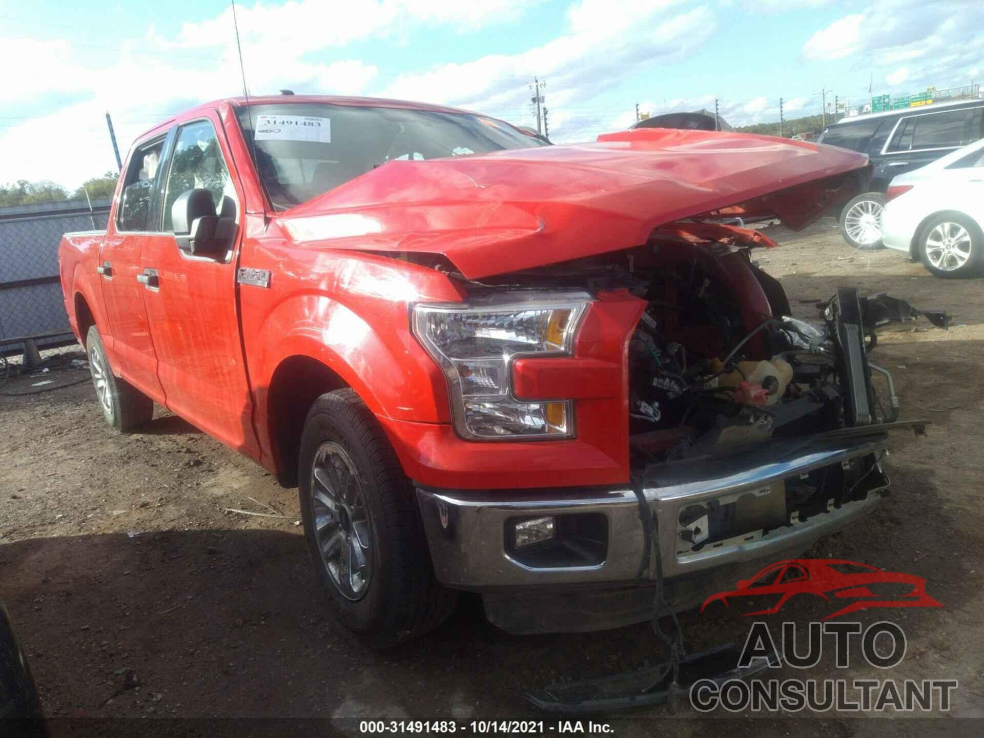 FORD F-150 2016 - 1FTEW1C89GKE97687