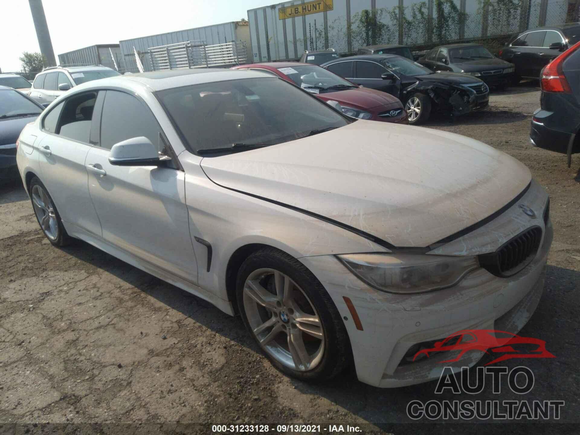 BMW 4 SERIES 2016 - WBA4C9C58GG139781