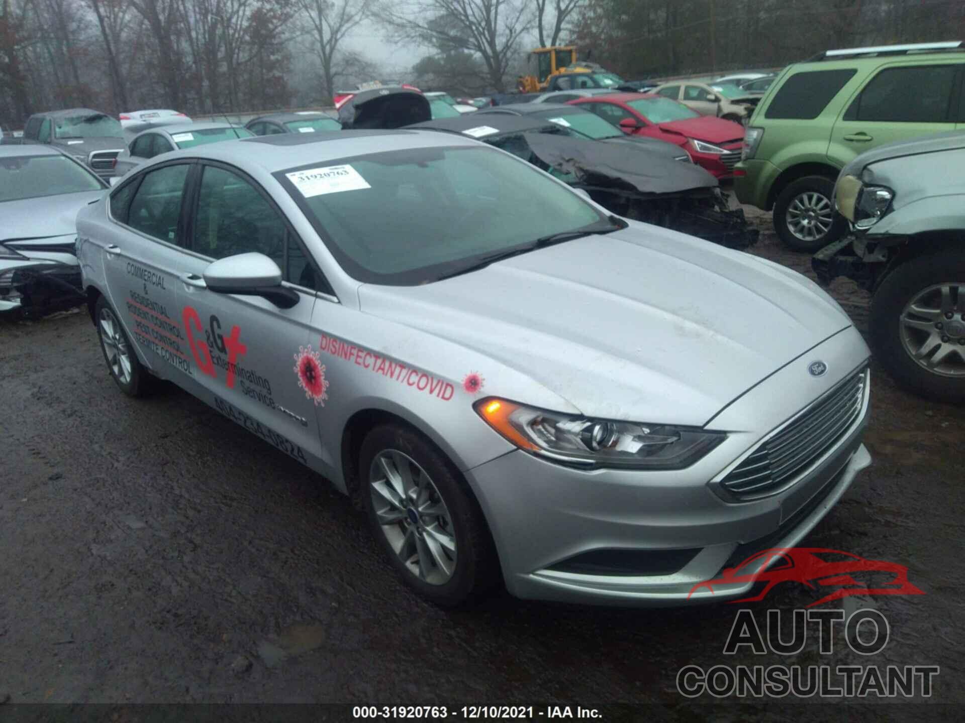 FORD FUSION 2017 - 3FA6P0LUXHR315068