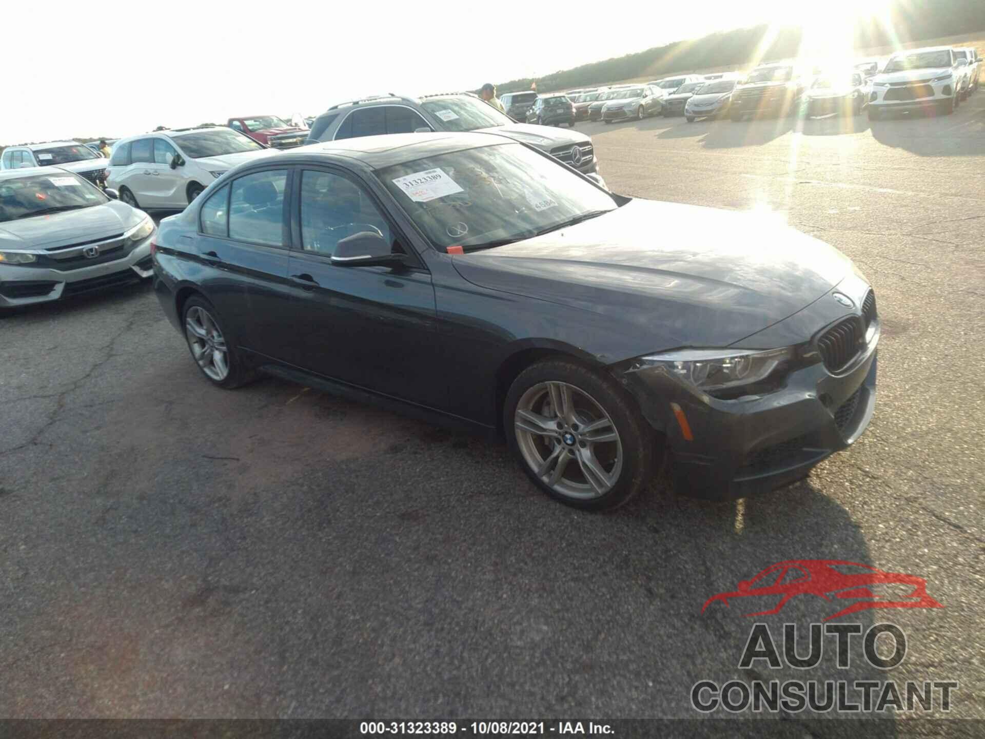 BMW 3 SERIES 2017 - WBA8B7G38HNU38296