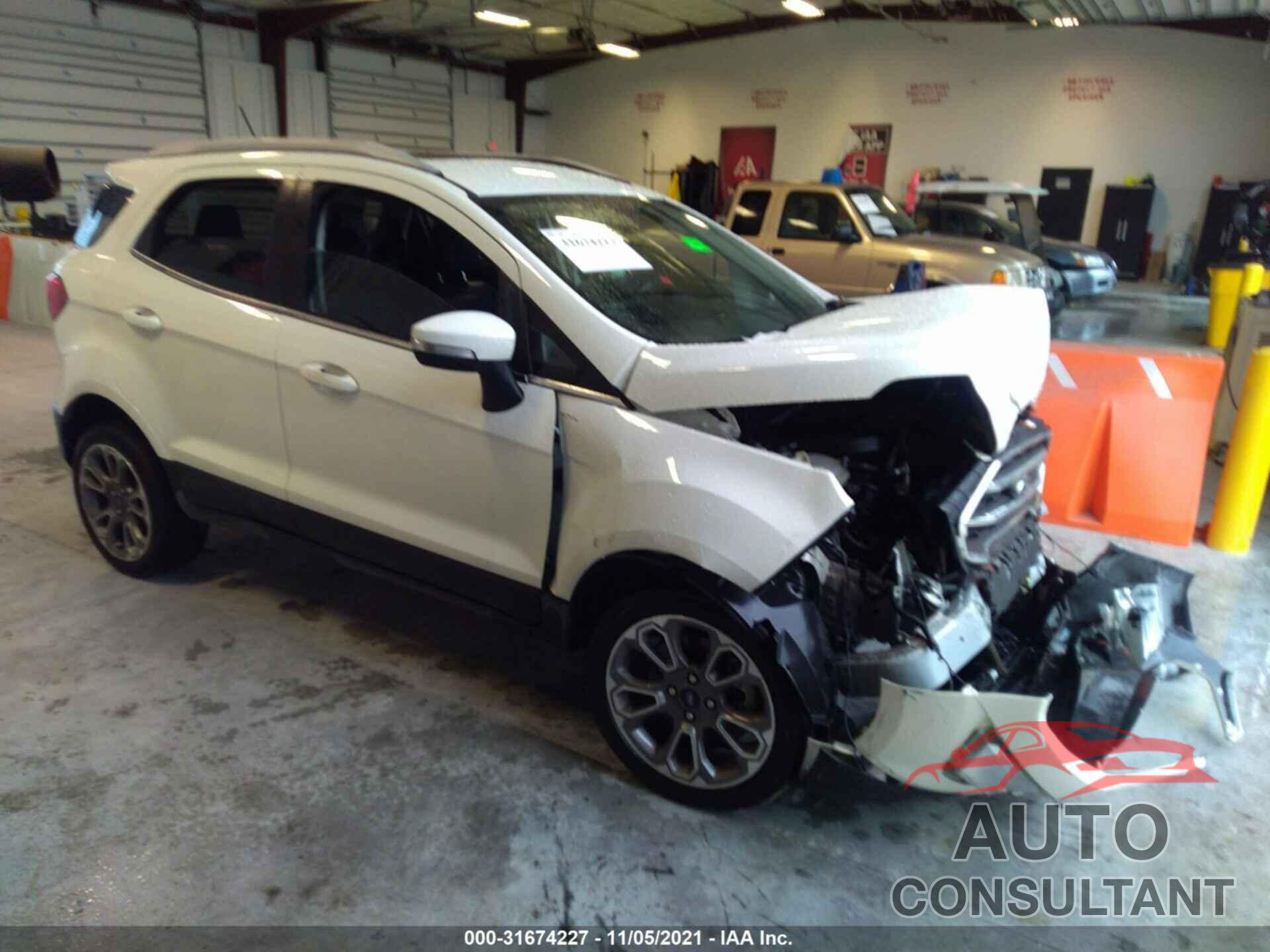 FORD ECOSPORT 2020 - MAJ6S3KL5LC338533