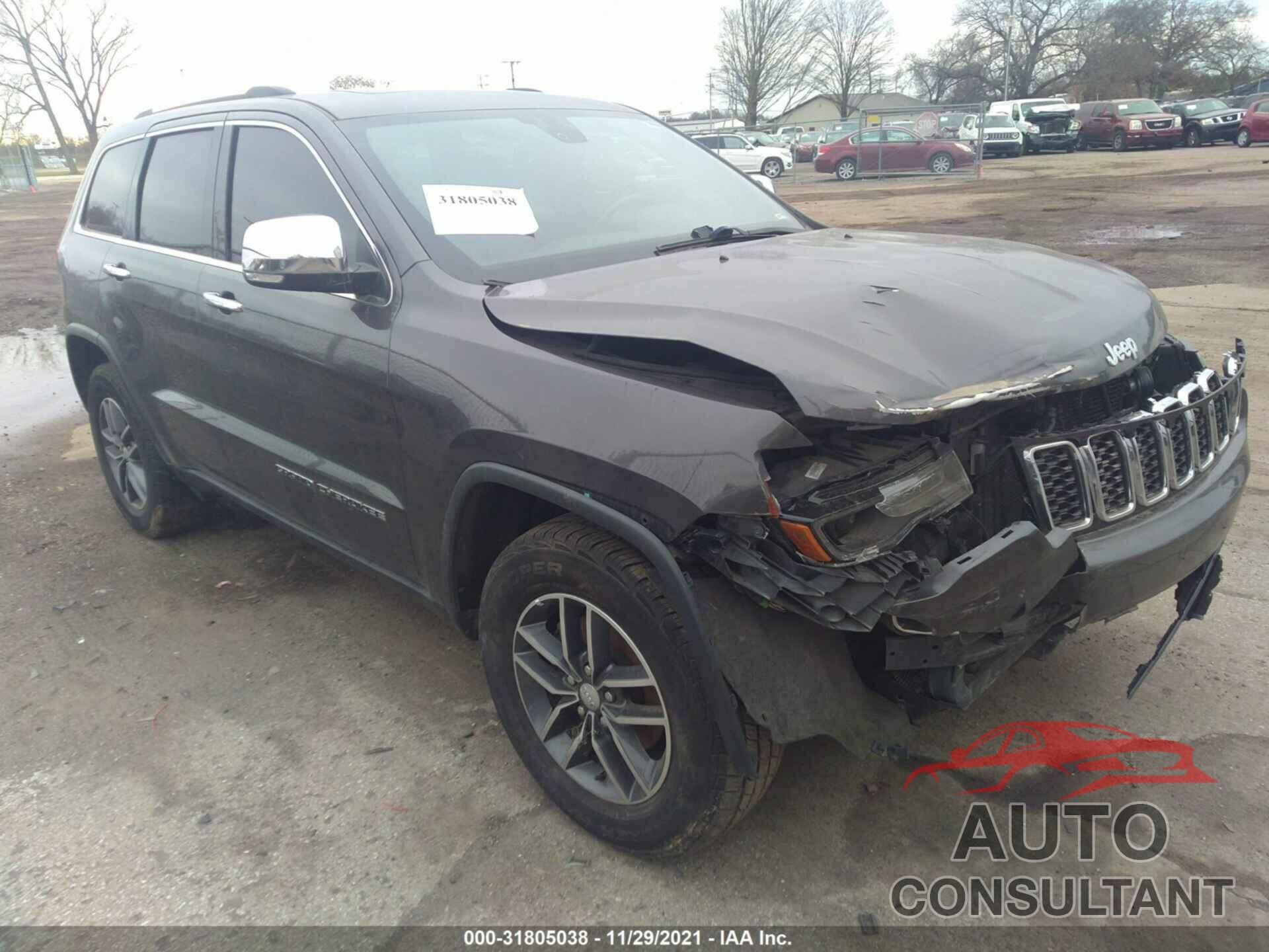 JEEP GRAND CHEROKEE 2017 - 1C4RJFBG8HC884569