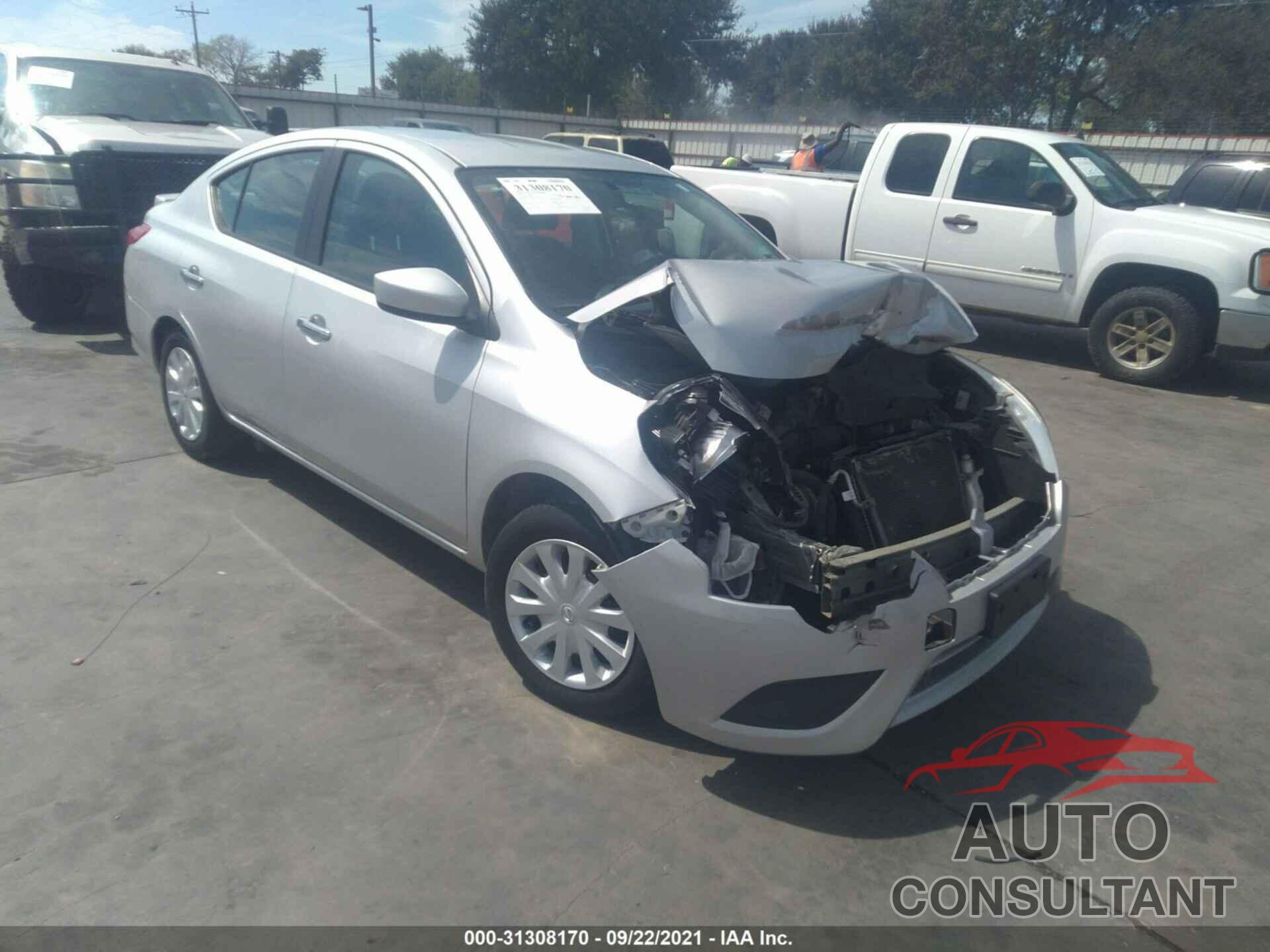NISSAN VERSA 2016 - 3N1CN7AP3GL815876