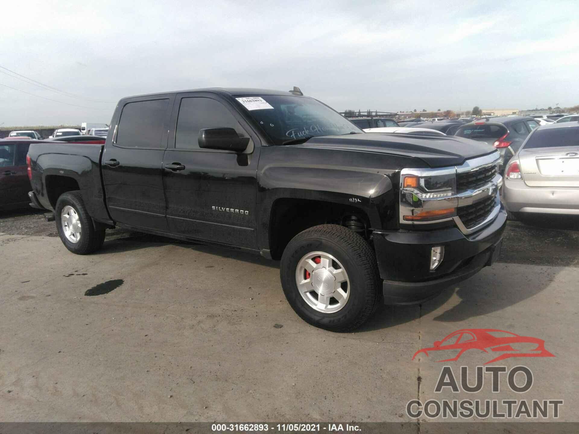 CHEVROLET SILVERADO 1500 2016 - 3GCPCREC9GG204895