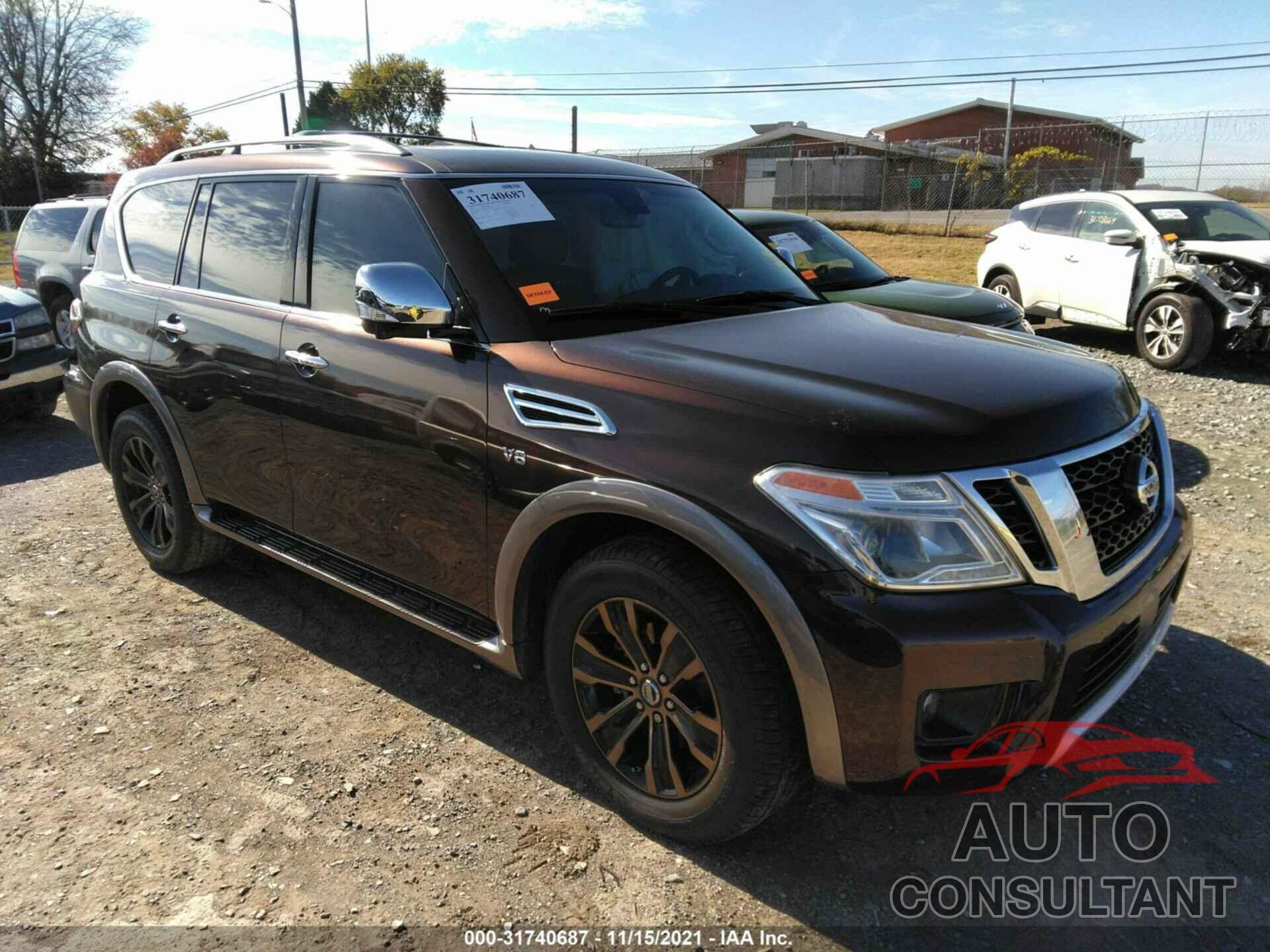 NISSAN ARMADA 2017 - JN8AY2NF7H9301186