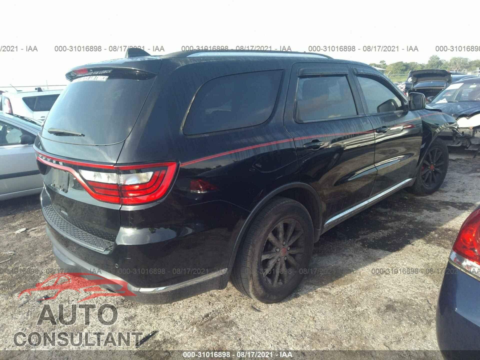 DODGE DURANGO 2017 - 1C4RDHAG9HC660621