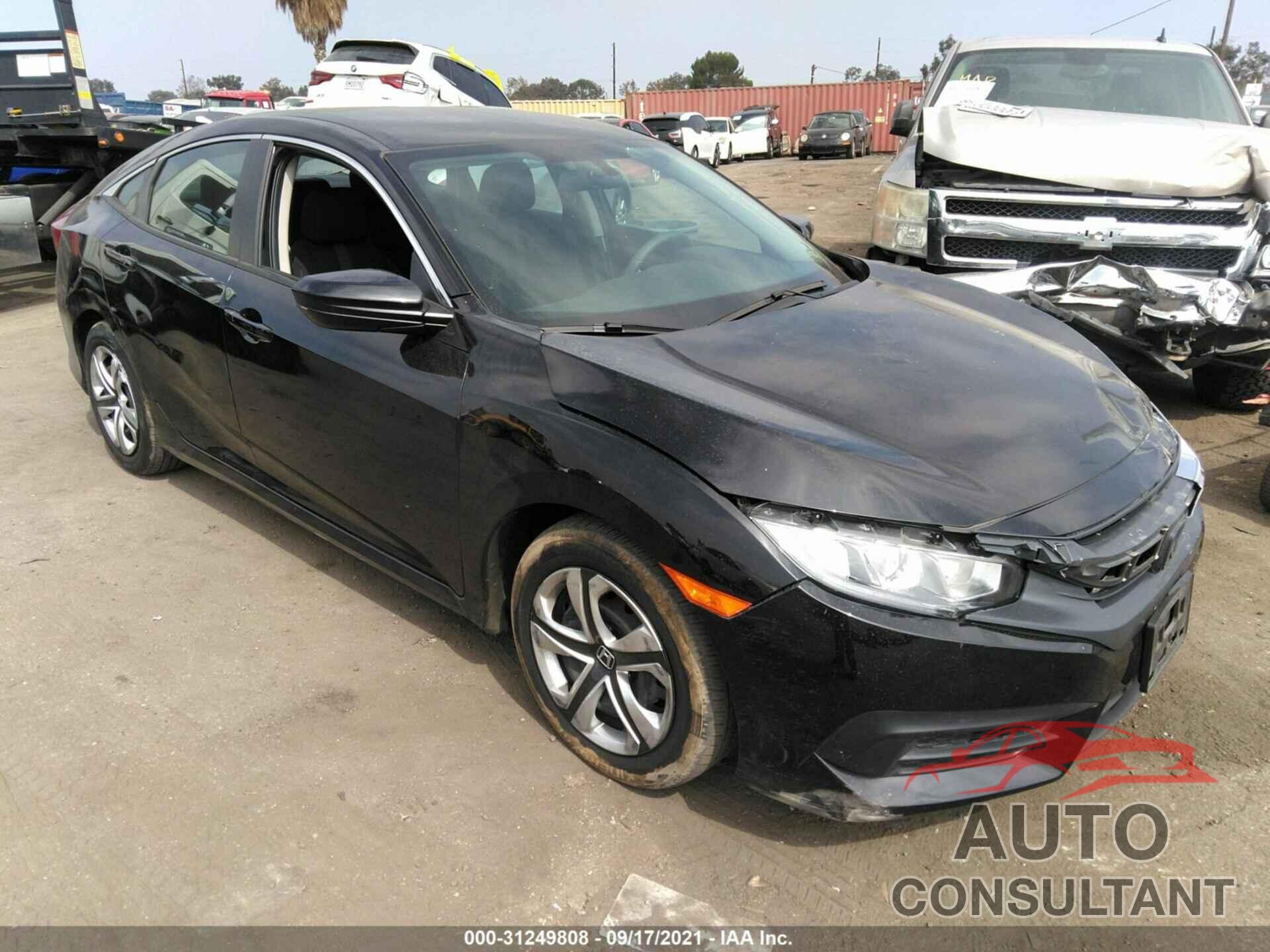 HONDA CIVIC SEDAN 2018 - 2HGFC2F53JH596493