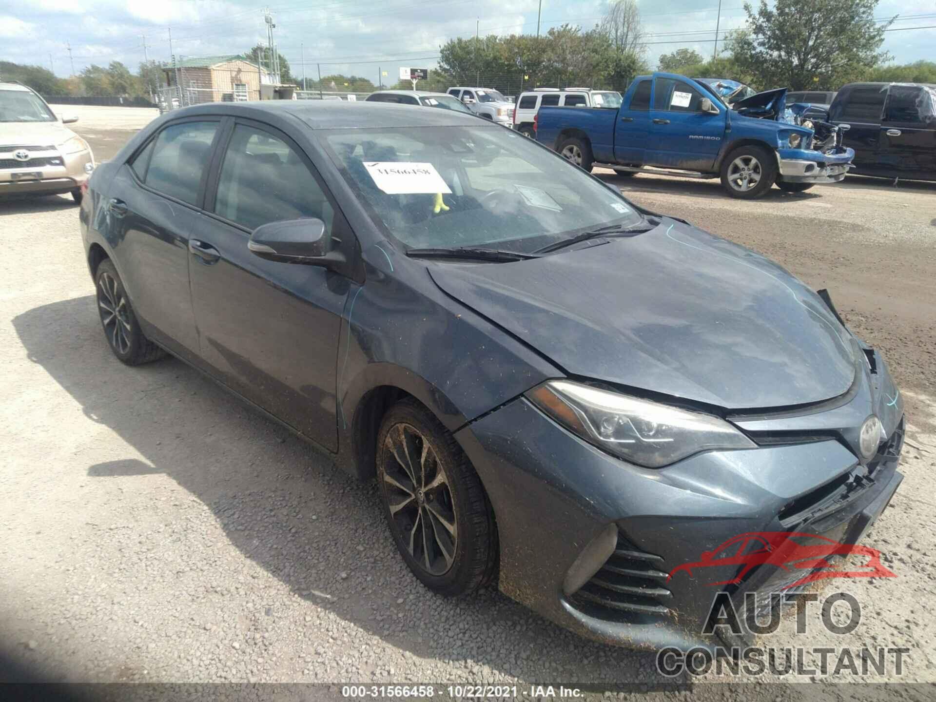 TOYOTA COROLLA 2017 - 5YFBURHE2HP585277
