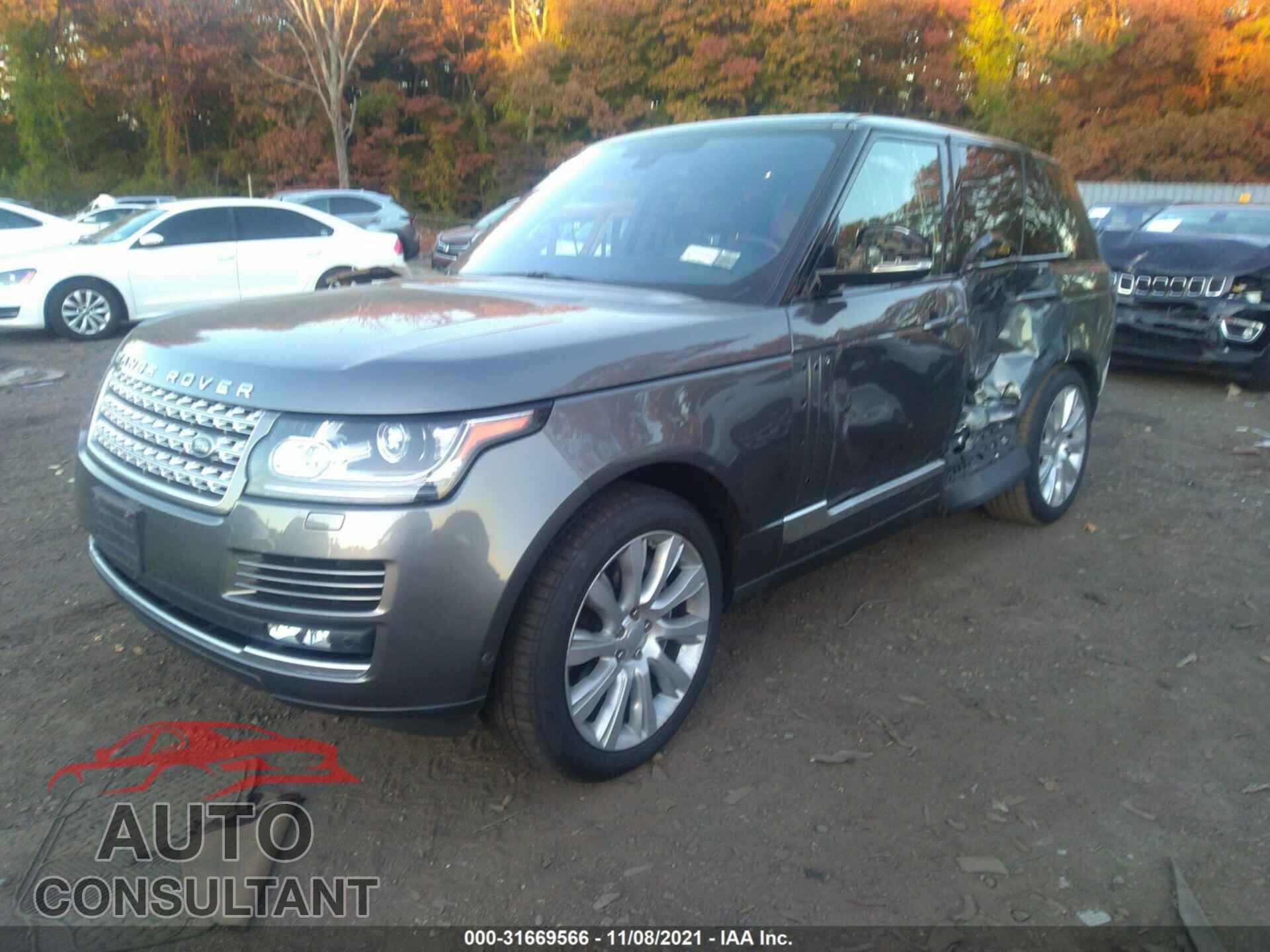 LAND ROVER RANGE ROVER 2016 - SALGS2EF1GA249146