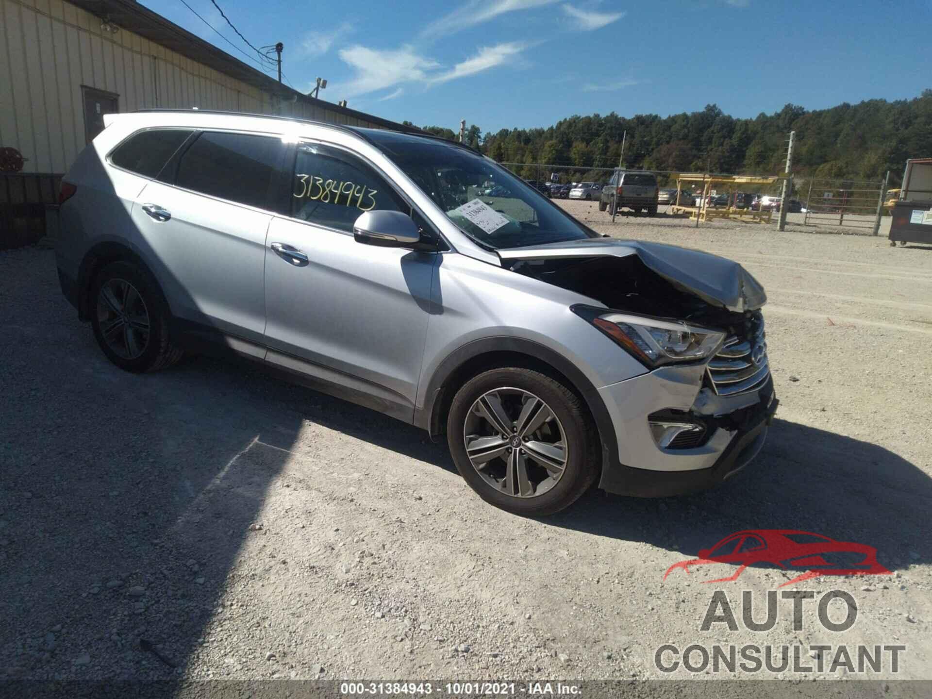 HYUNDAI SANTA FE 2016 - KM8SRDHF7GU140673