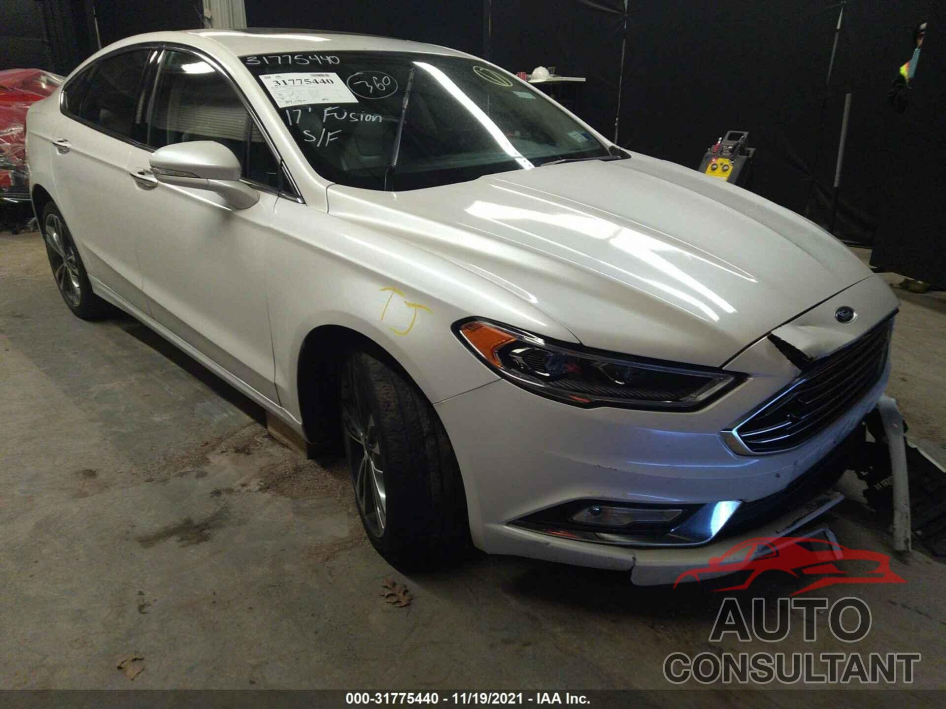 FORD FUSION 2017 - 3FA6P0D93HR171857
