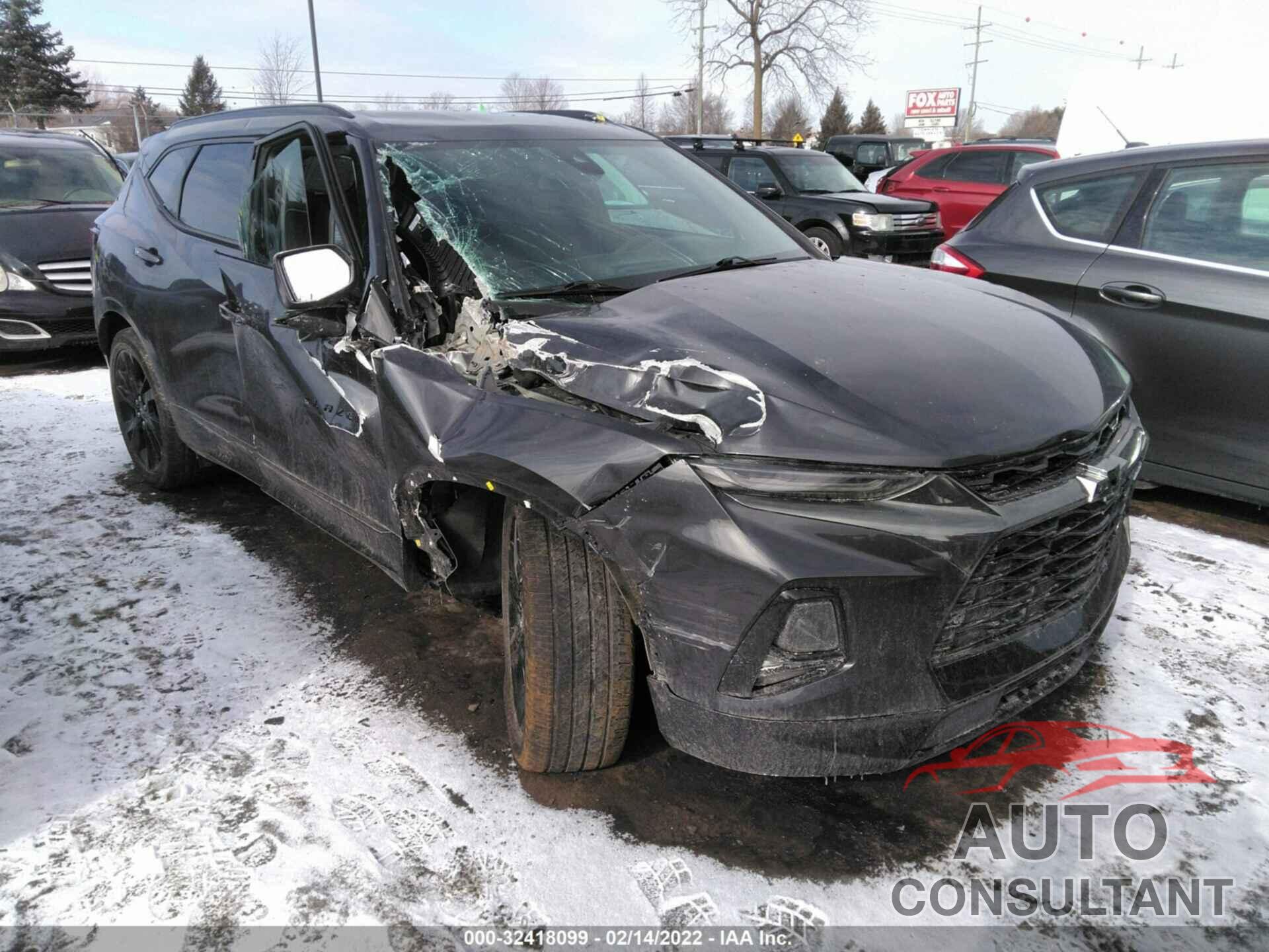 CHEVROLET BLAZER 2021 - 3GNKBKRS8MS528698