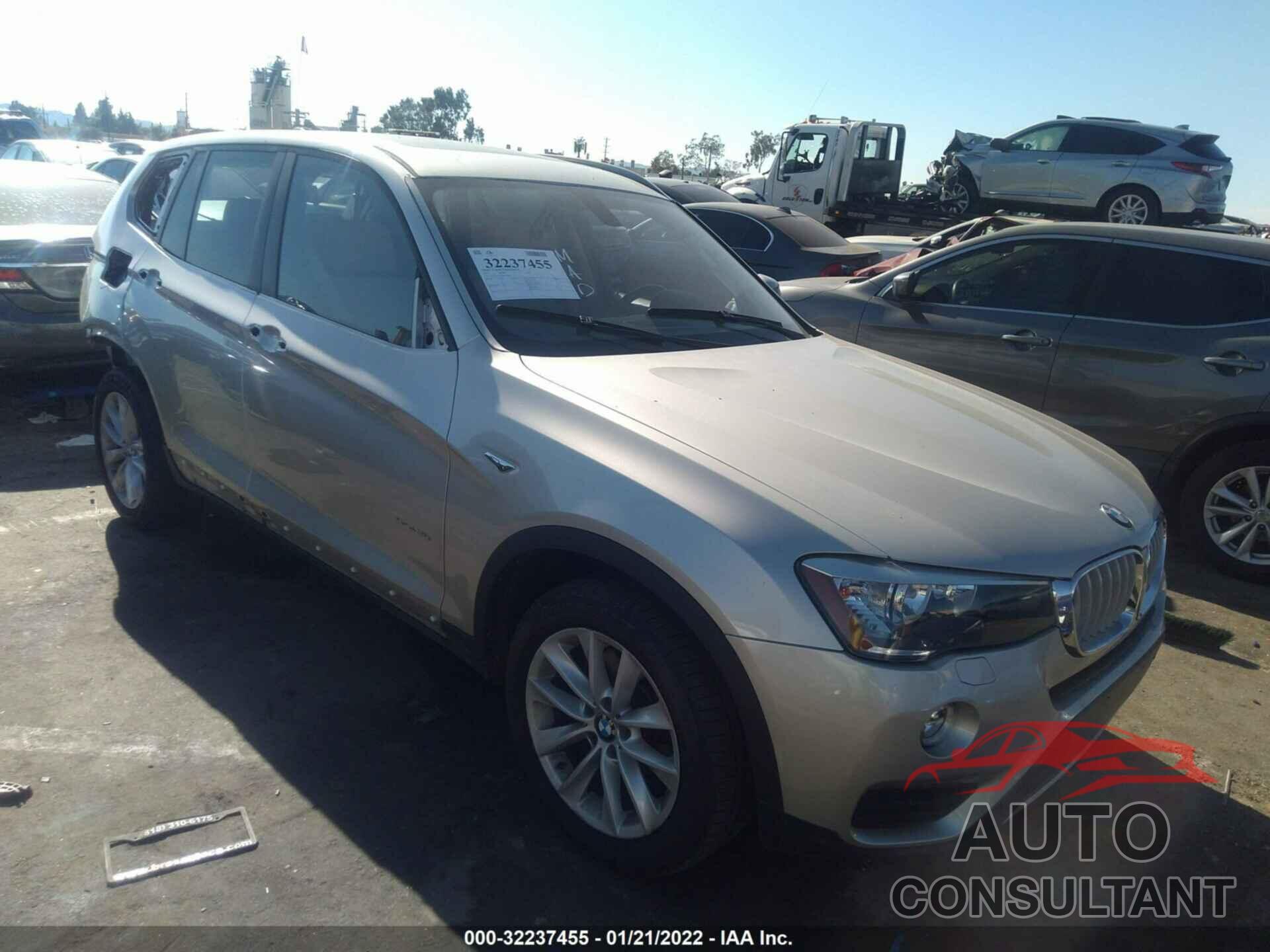 BMW X3 2017 - 5UXWZ7C33H0V88680