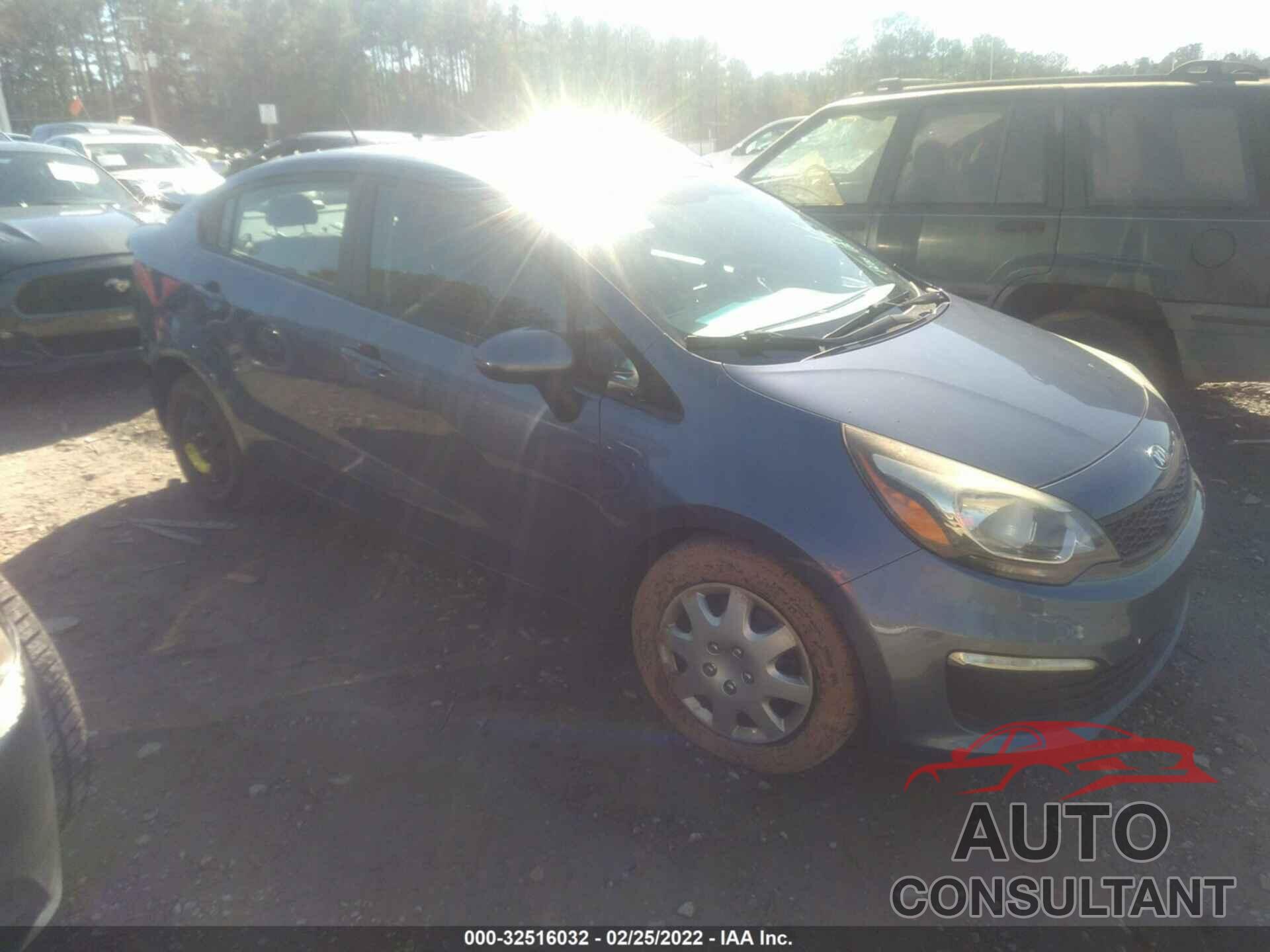 KIA RIO 2016 - KNADM4A38G6690431