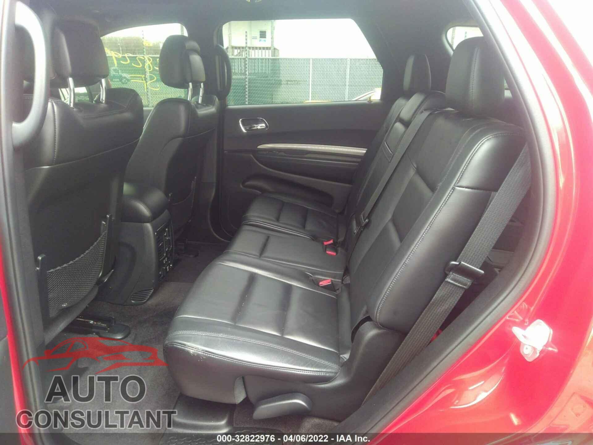 DODGE DURANGO 2017 - 1C4RDJDG0HC898795