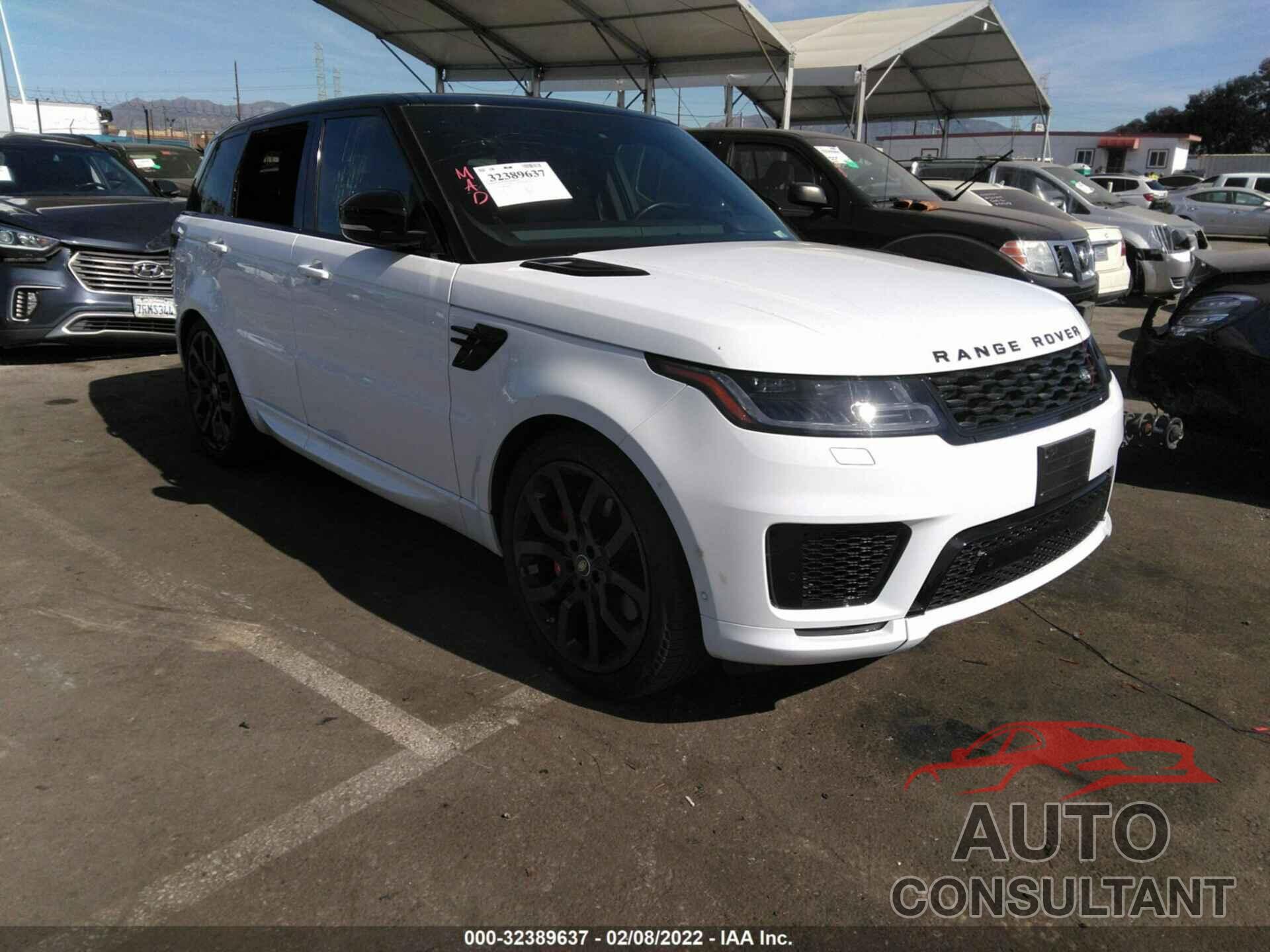 LAND ROVER RANGE ROVER SPORT 2020 - SALWR2SE8LA885589