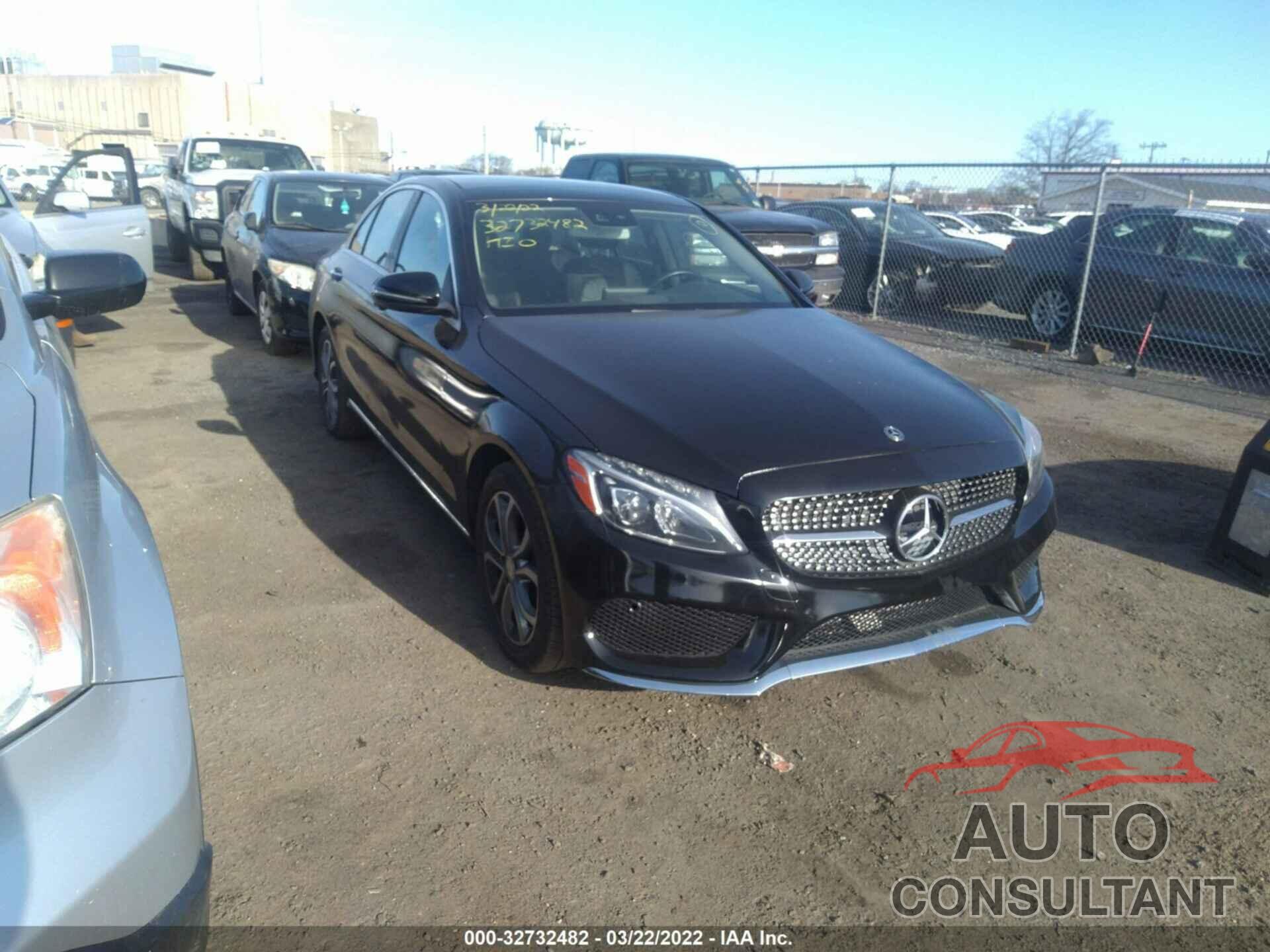 MERCEDES-BENZ C-CLASS 2017 - 55SWF4KB0HU198394