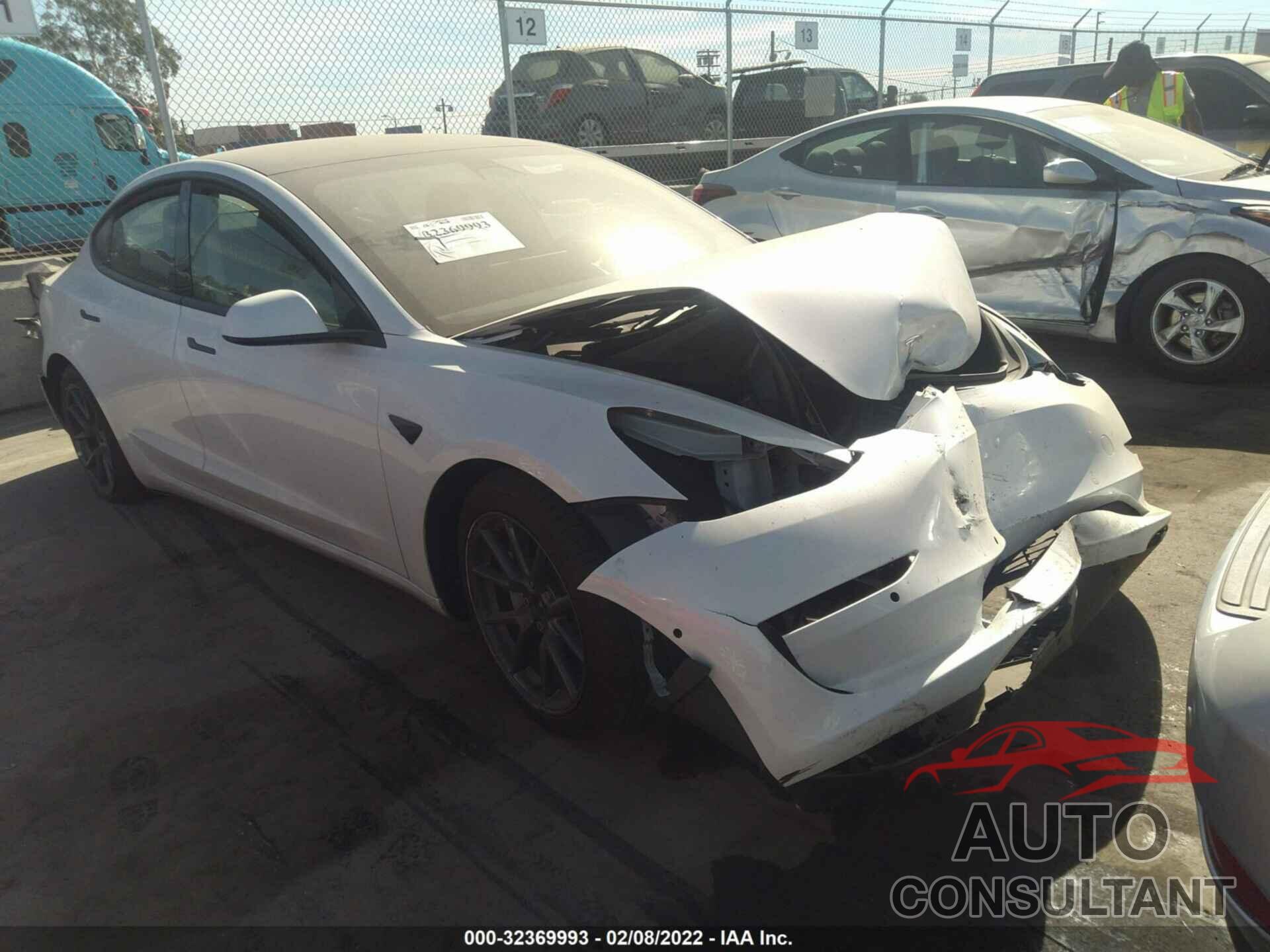 TESLA MODEL 3 2021 - 5YJ3E1EA9MF998775