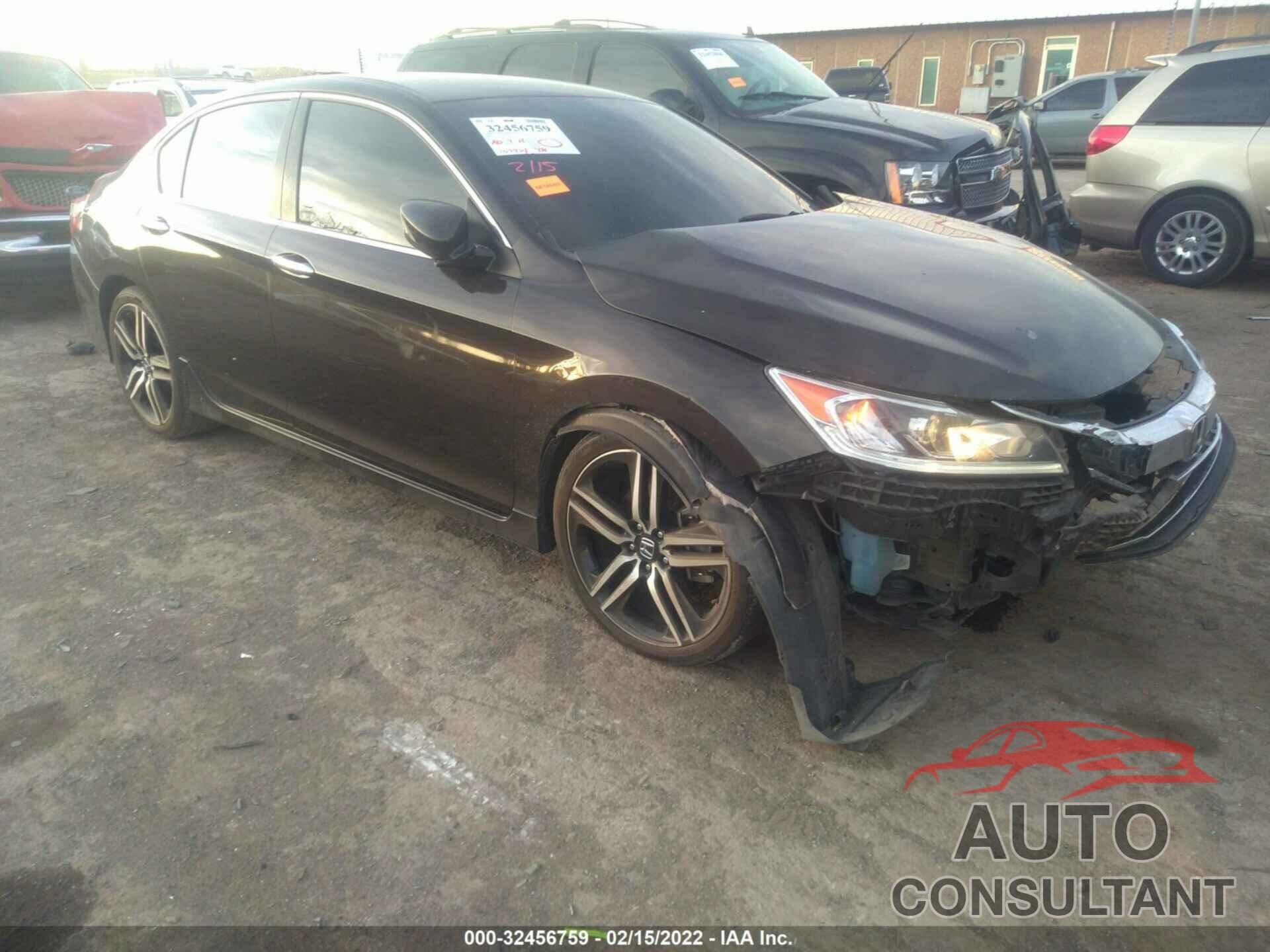 HONDA ACCORD SEDAN 2016 - 1HGCR2F58GA133192