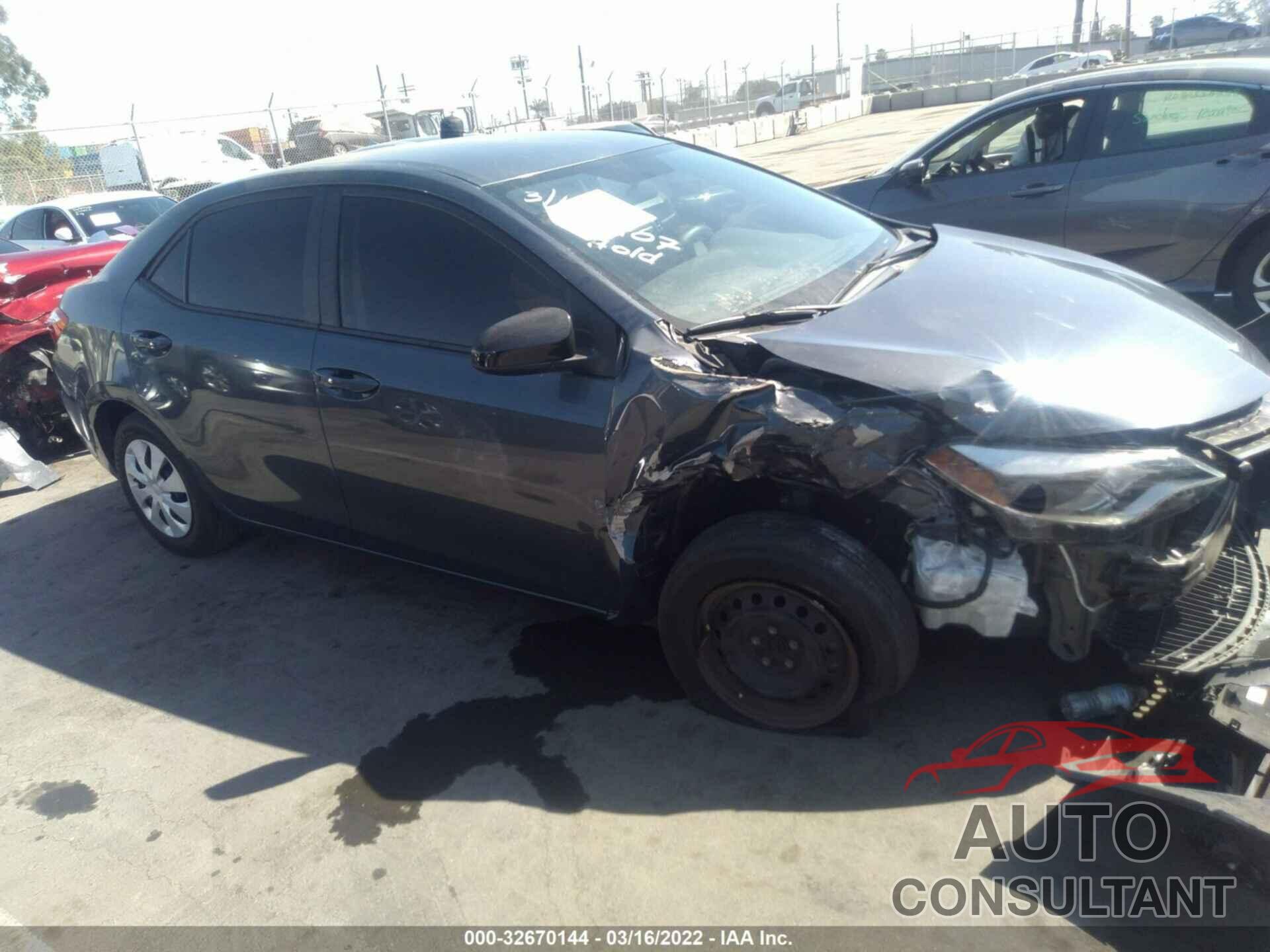 TOYOTA COROLLA 2016 - 5YFBURHE5GP454780