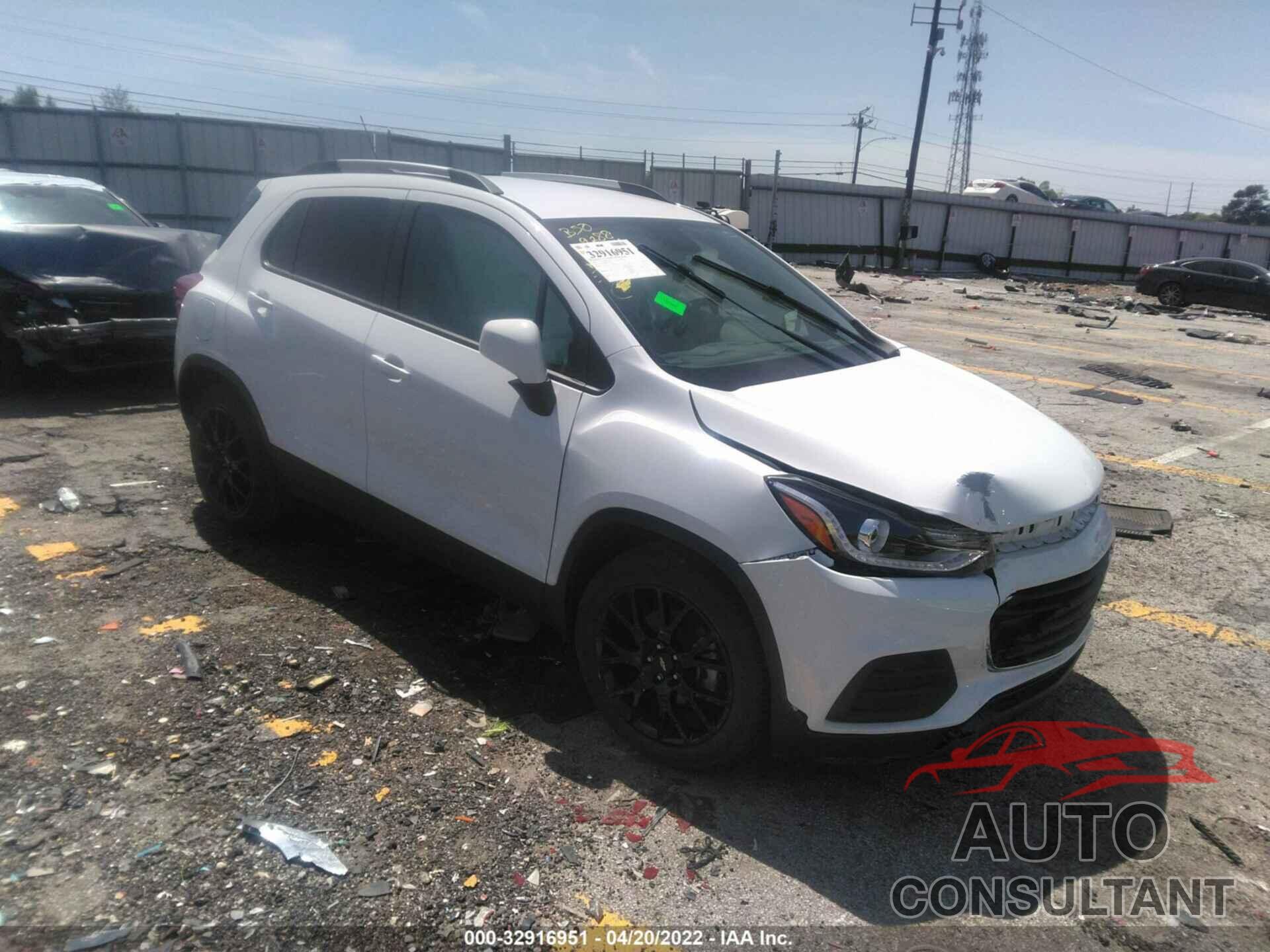 CHEVROLET TRAX 2021 - KL7CJLSB7MB339288