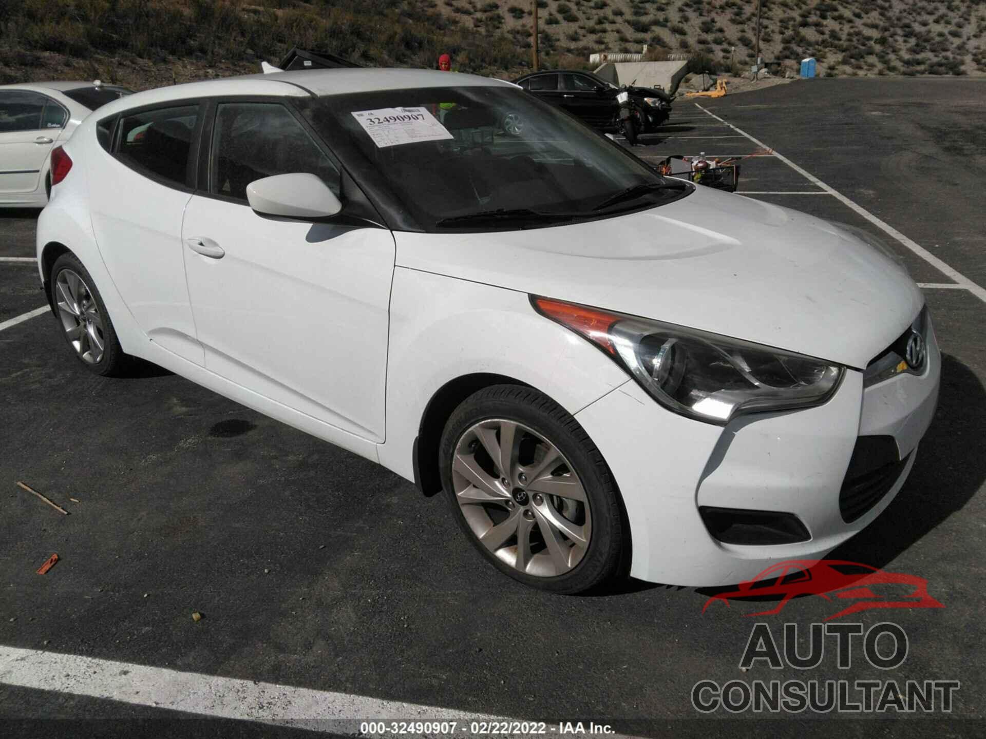 HYUNDAI VELOSTER 2016 - KMHTC6AD7GU248530