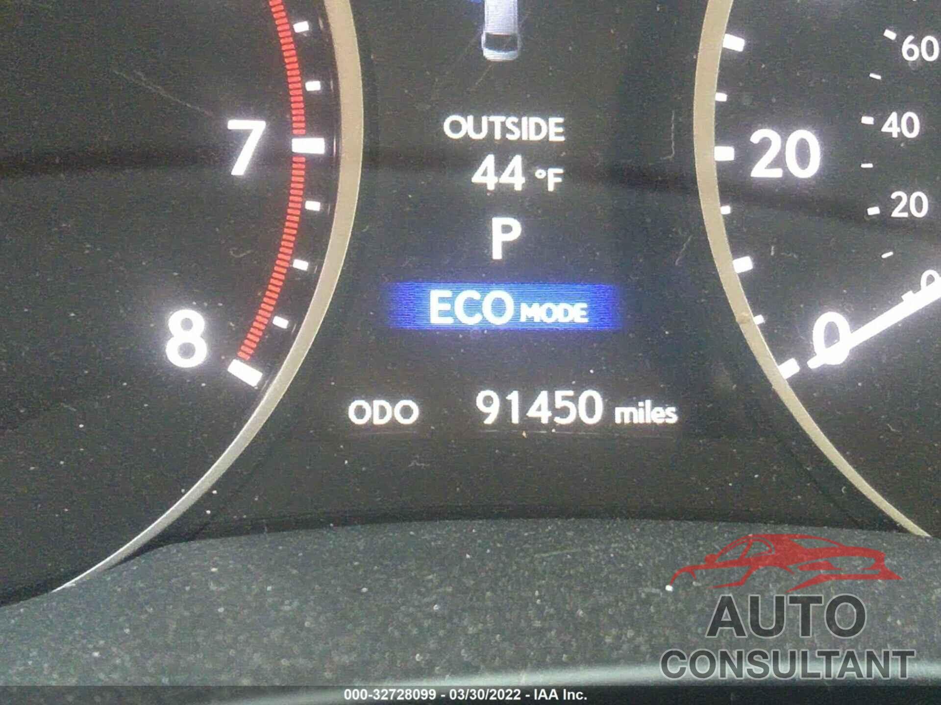 LEXUS ES 350 2013 - JTHBK1GG6D2065018