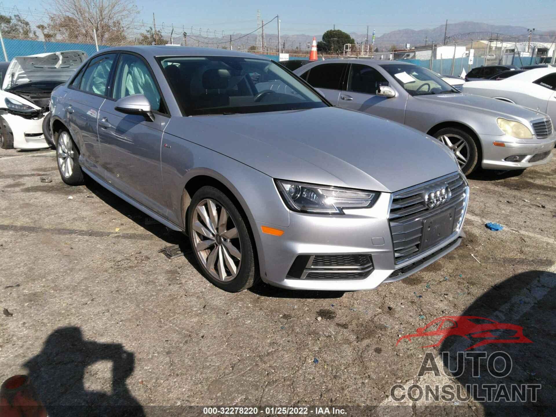 AUDI A4 2018 - WAUKMAF48JA215471