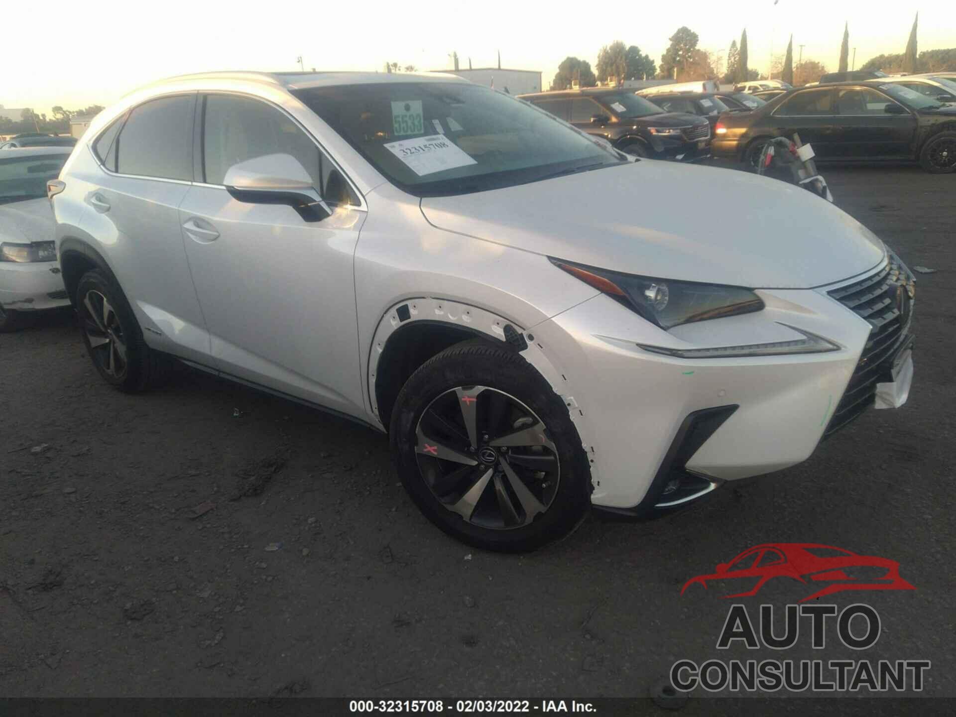 LEXUS NX 2018 - JTJBJRBZ3J2085151