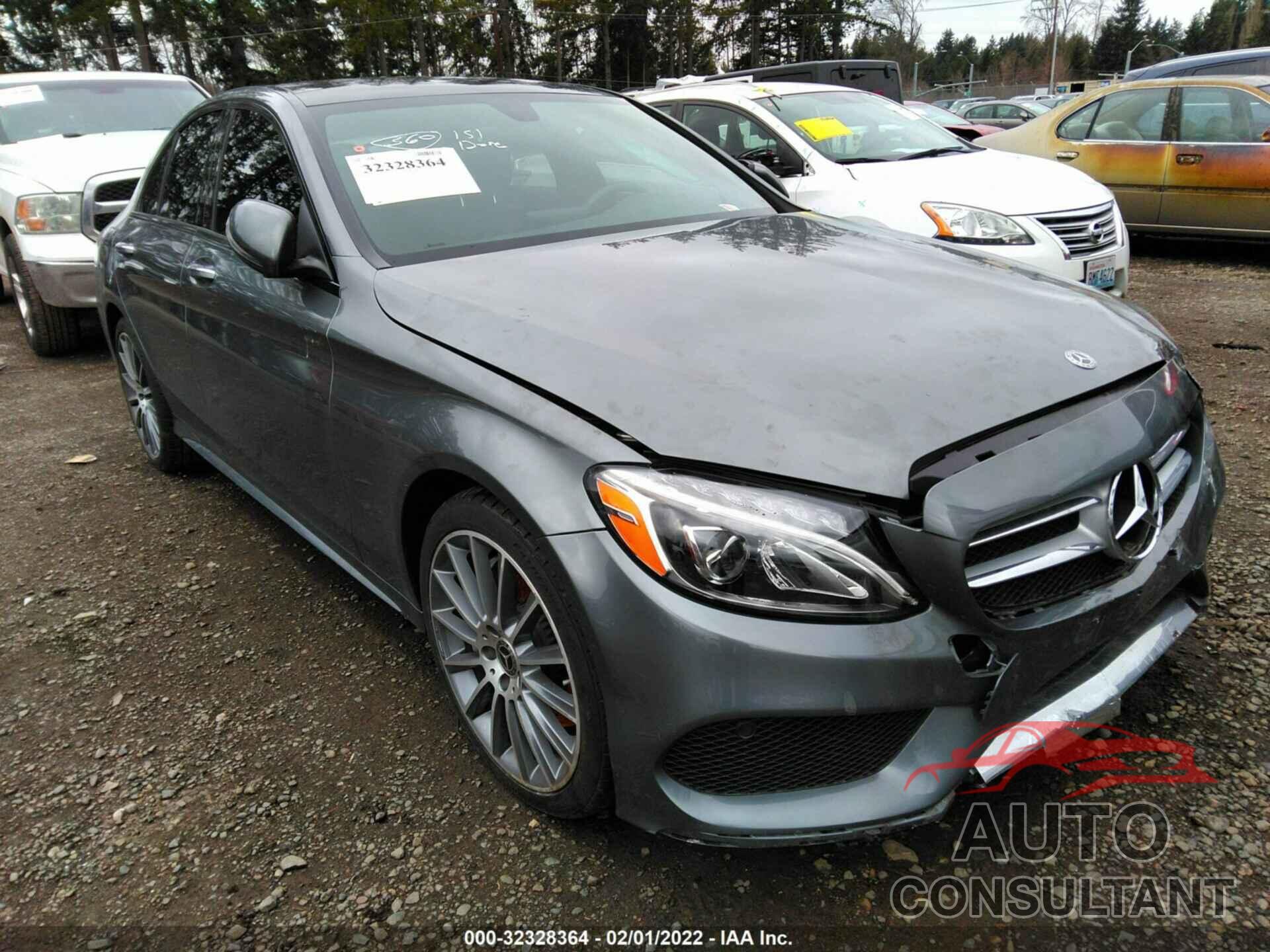MERCEDES-BENZ C-CLASS 2018 - WDDWF4KB3JR397219