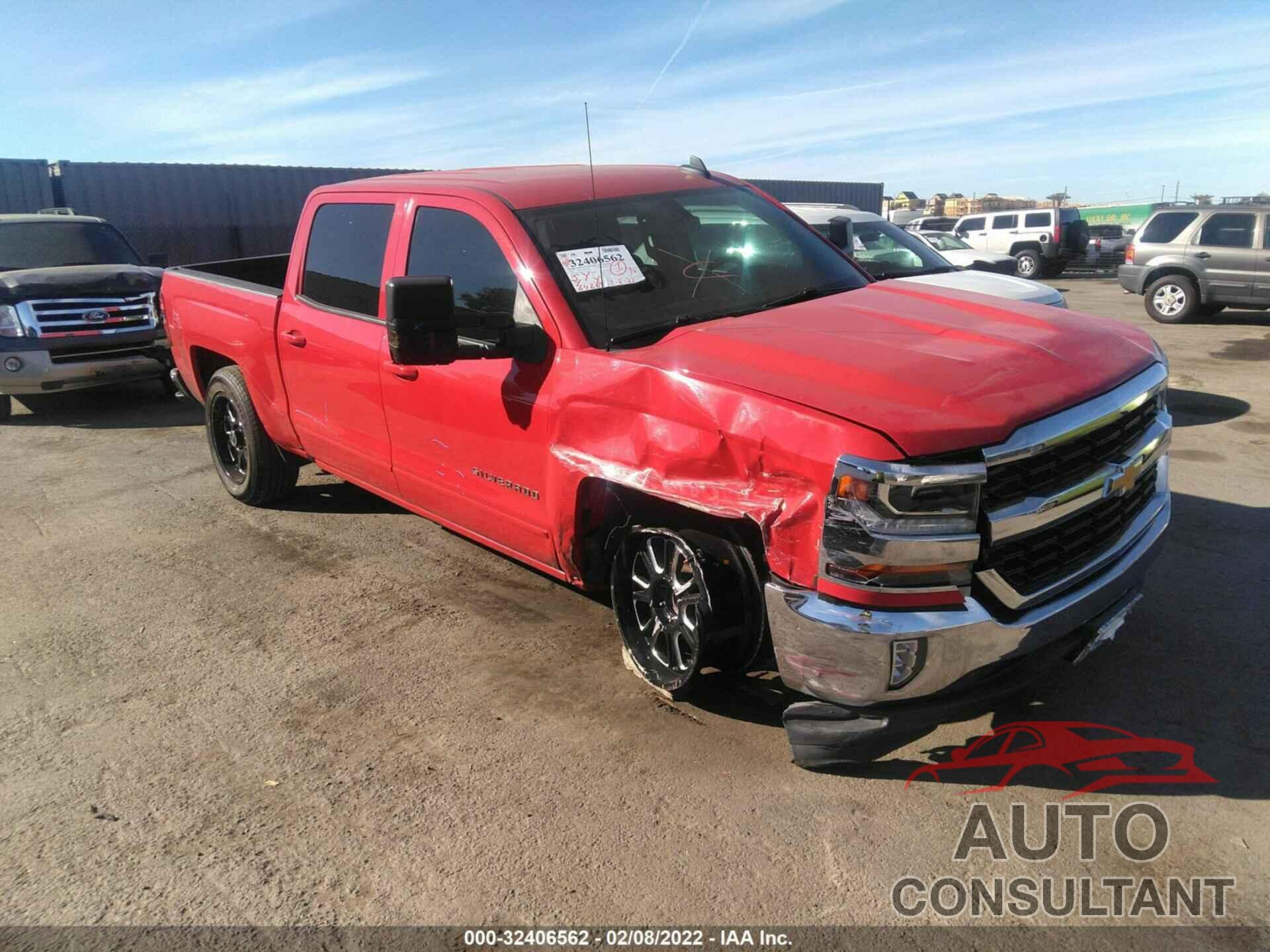 CHEVROLET SILVERADO 1500 2016 - 3GCPCREC5GG327190