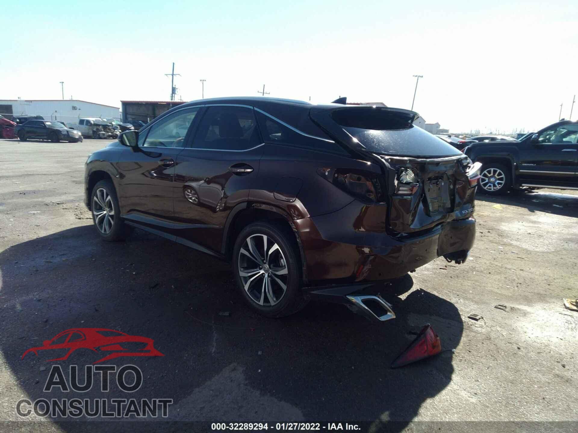 LEXUS RX 2017 - 2T2ZZMCA5HC042332