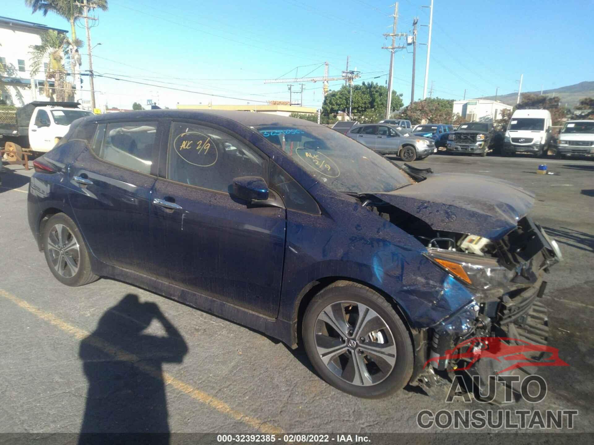 NISSAN LEAF 2022 - 1N4AZ1CV4NC554029