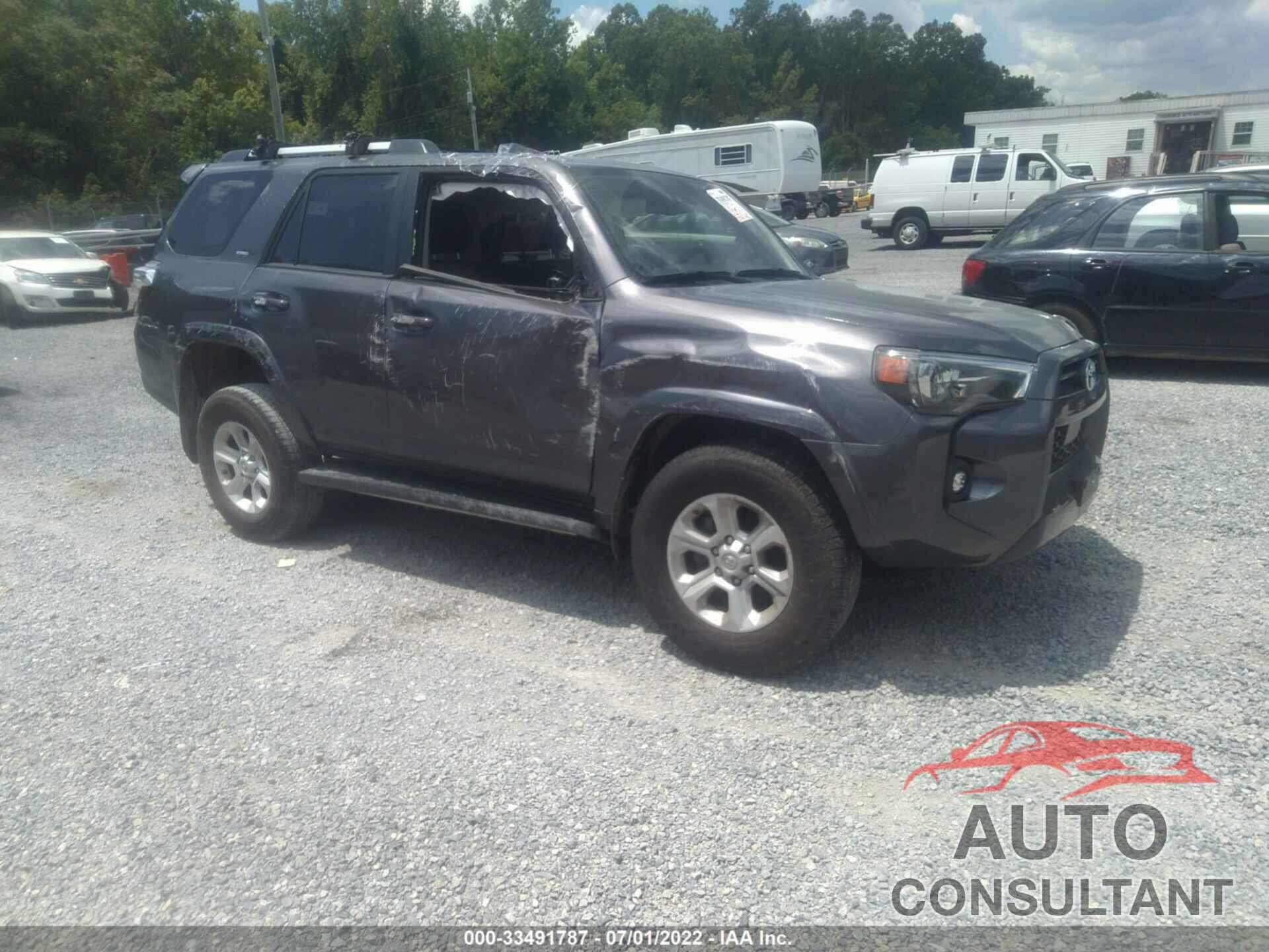 TOYOTA 4RUNNER 2021 - JTEMU5JR5M5892816