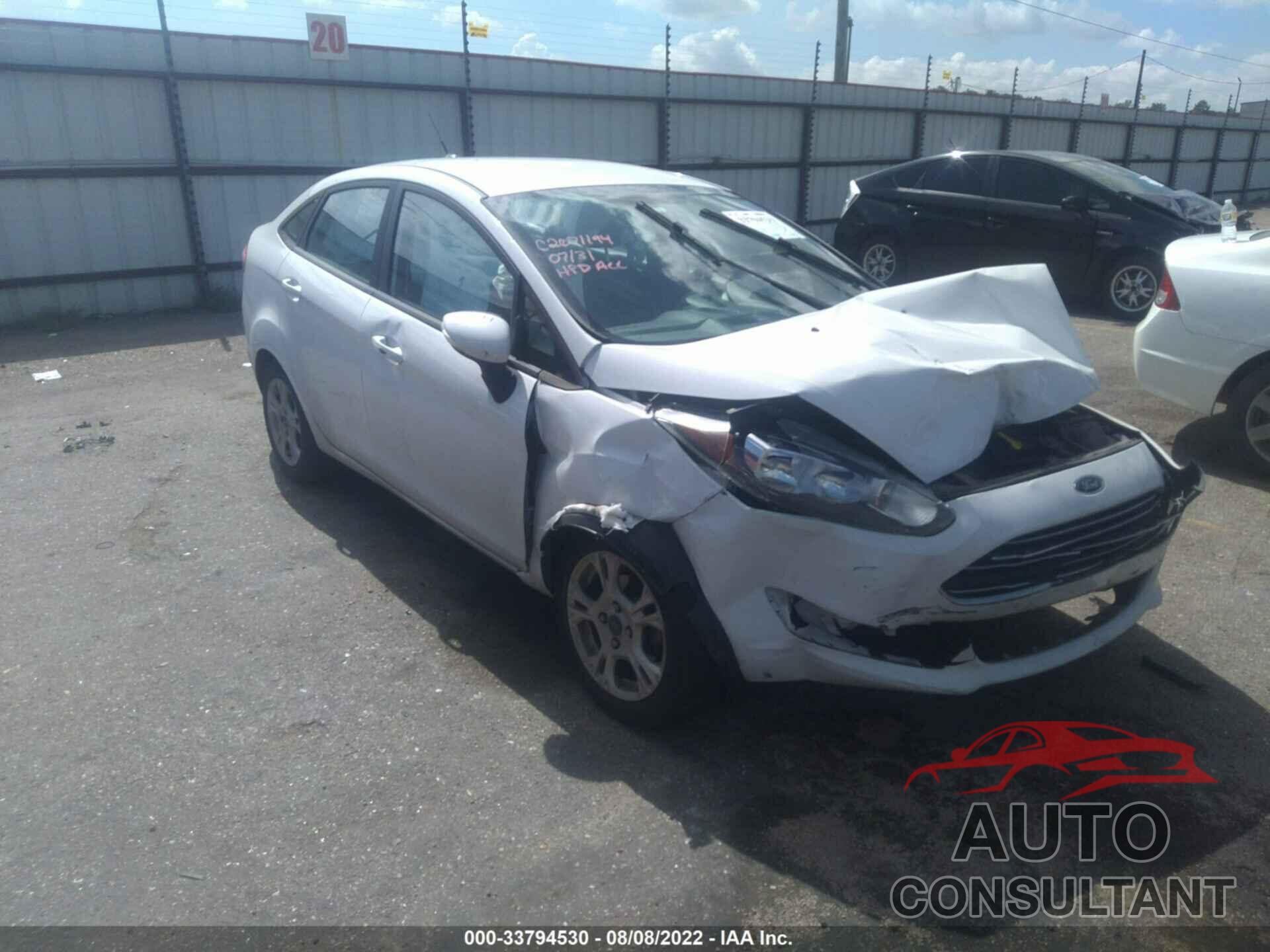 FORD FIESTA 2016 - 3FADP4BJ8GM188130