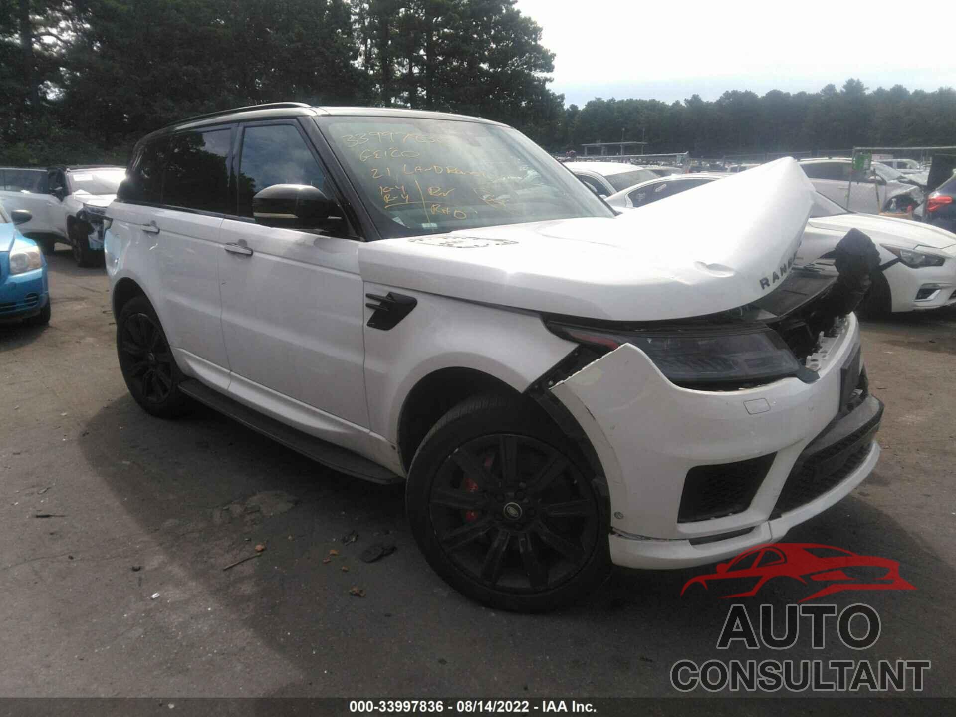 LAND ROVER RANGE ROVER SPORT 2021 - SALWS2RU0MA757429