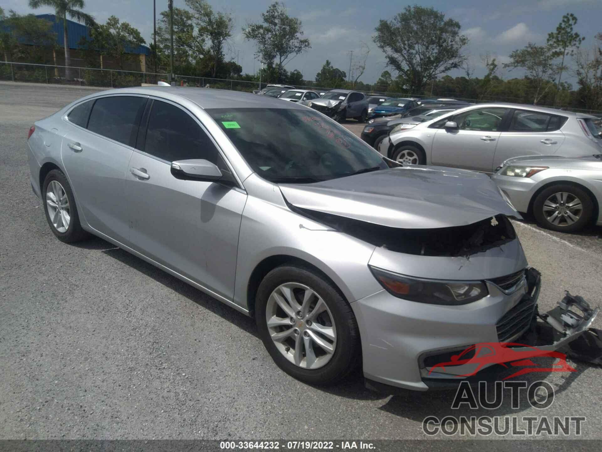 CHEVROLET MALIBU 2017 - 1G1ZE5ST0HF212797