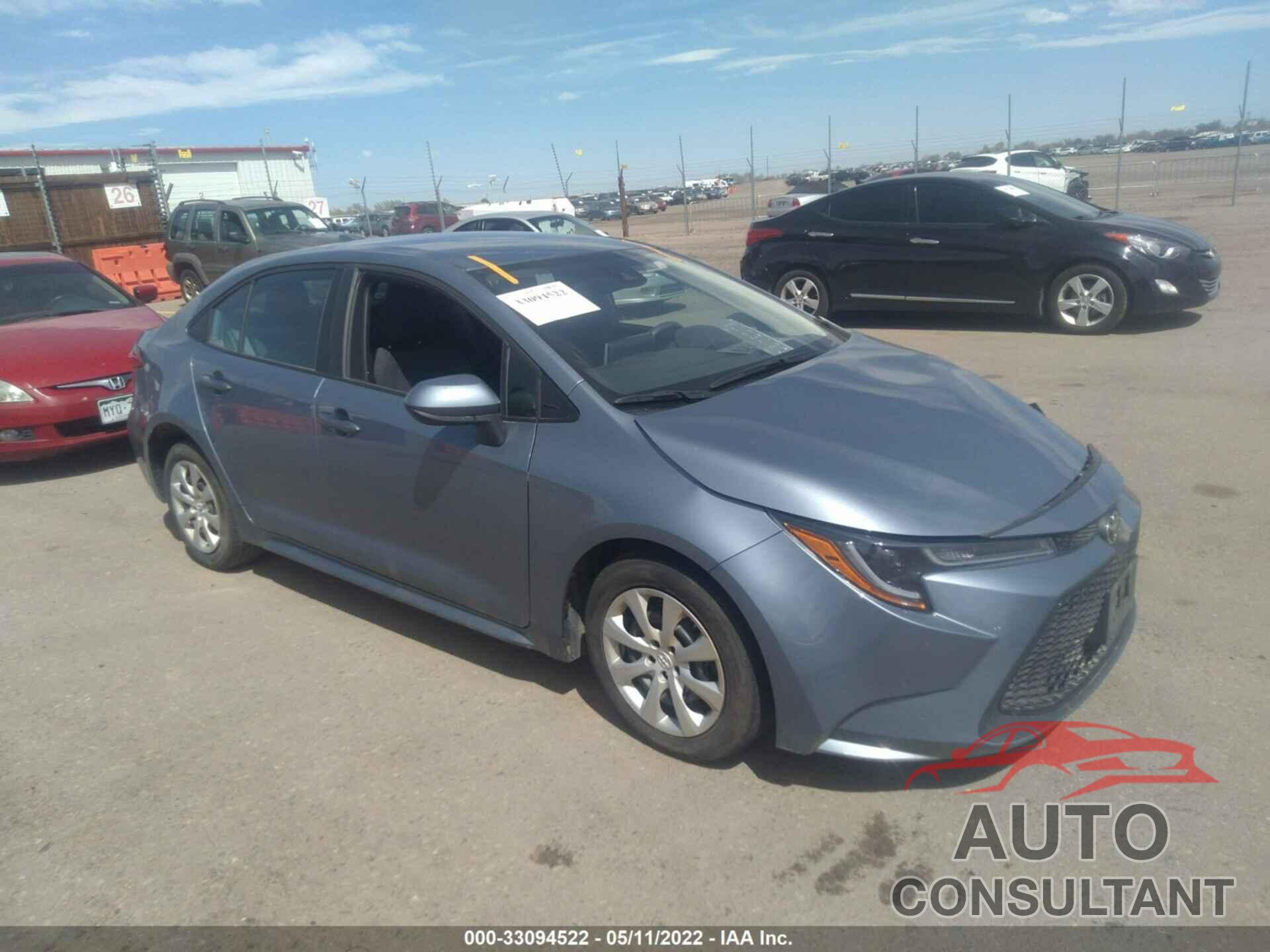 TOYOTA COROLLA 2020 - 5YFEPRAEXLP117465
