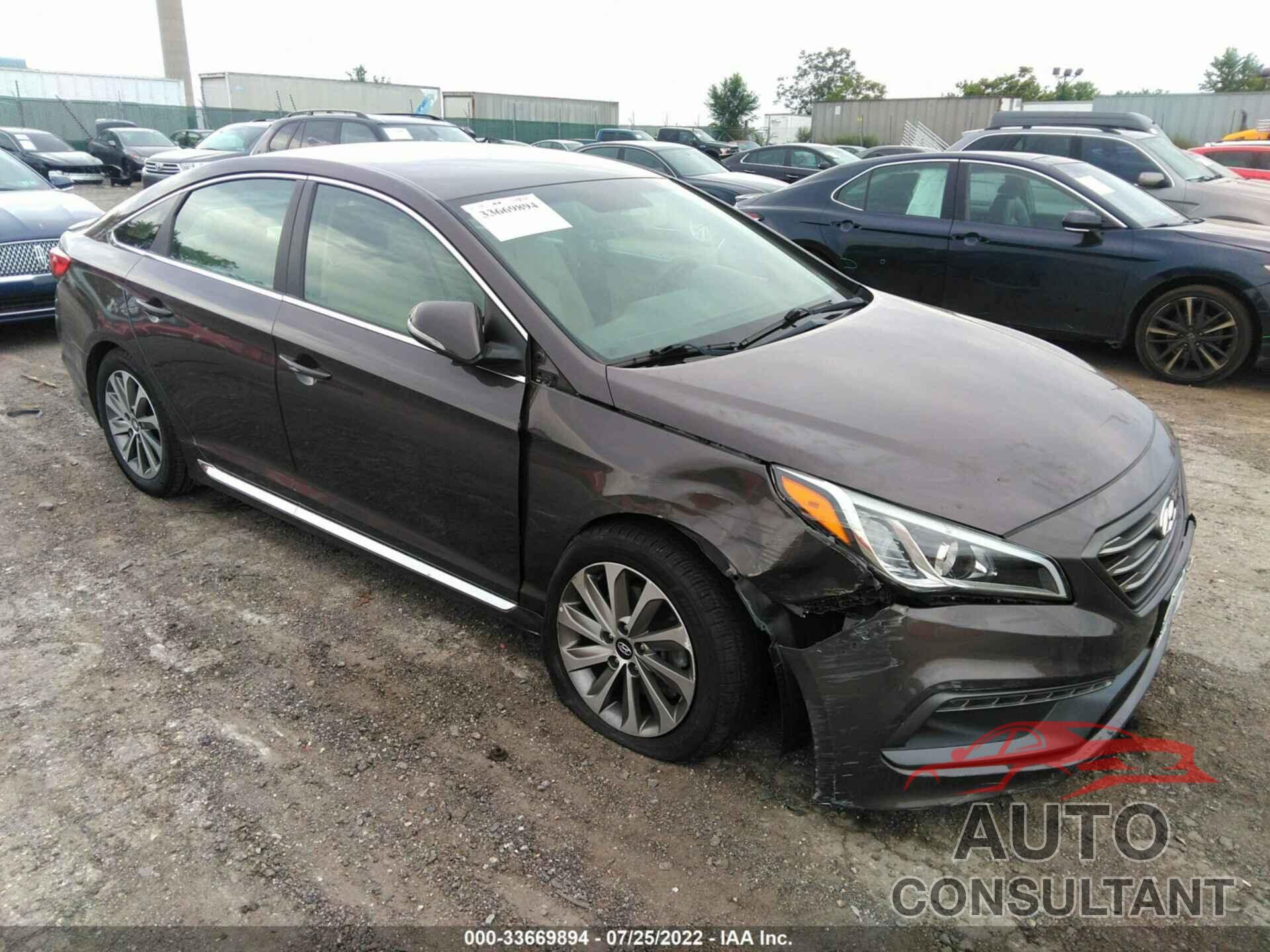HYUNDAI SONATA 2016 - 5NPE34AF1GH355022