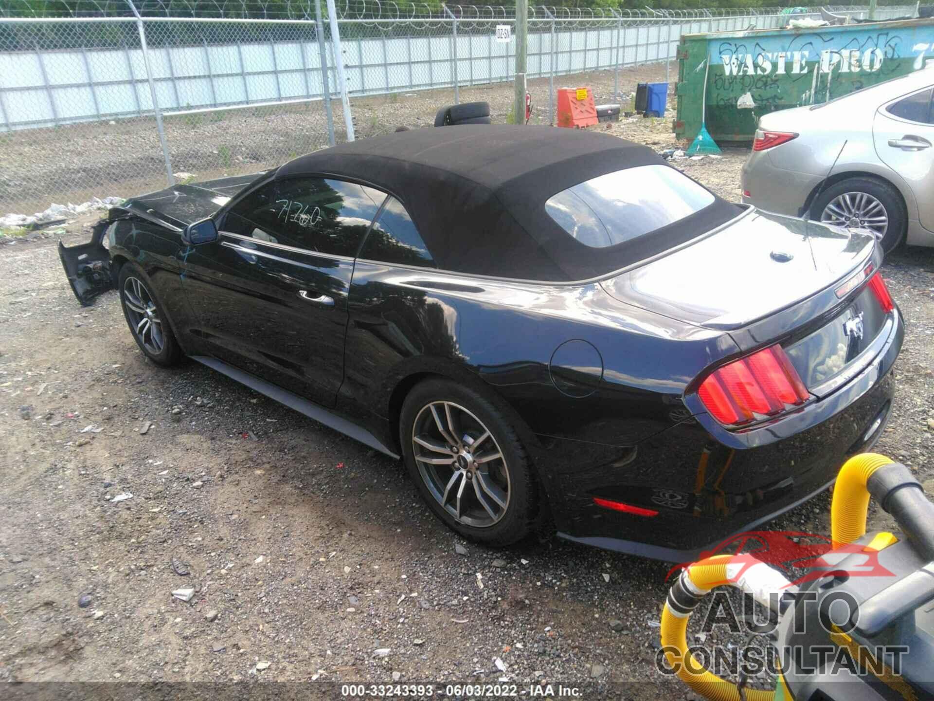 FORD MUSTANG 2017 - 1FATP8UH4H5254712