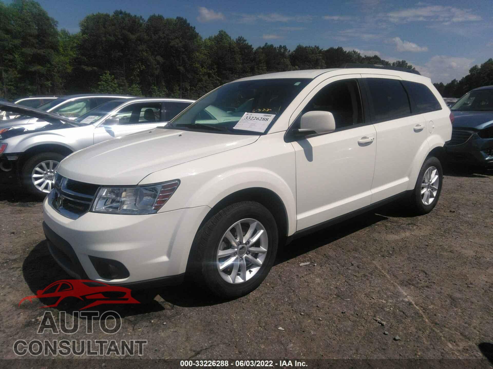 DODGE JOURNEY 2017 - 3C4PDCBG2HT674244