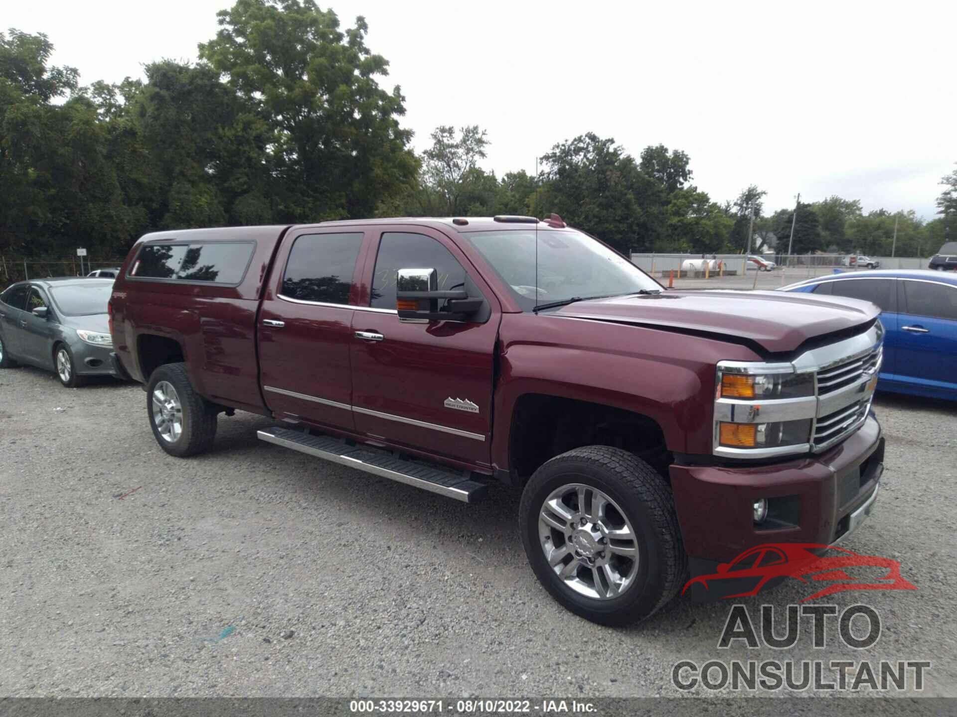 CHEVROLET SILVERADO 2500HD 2016 - 1GC1KXEG0GF215687