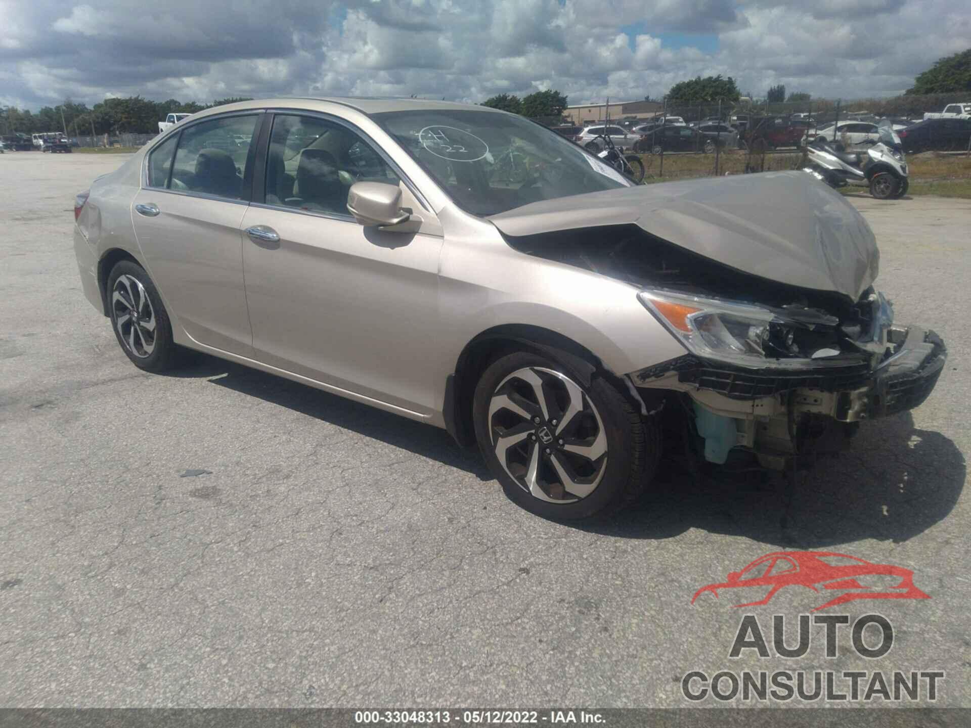 HONDA ACCORD SEDAN 2017 - 1HGCR2F86HA080813