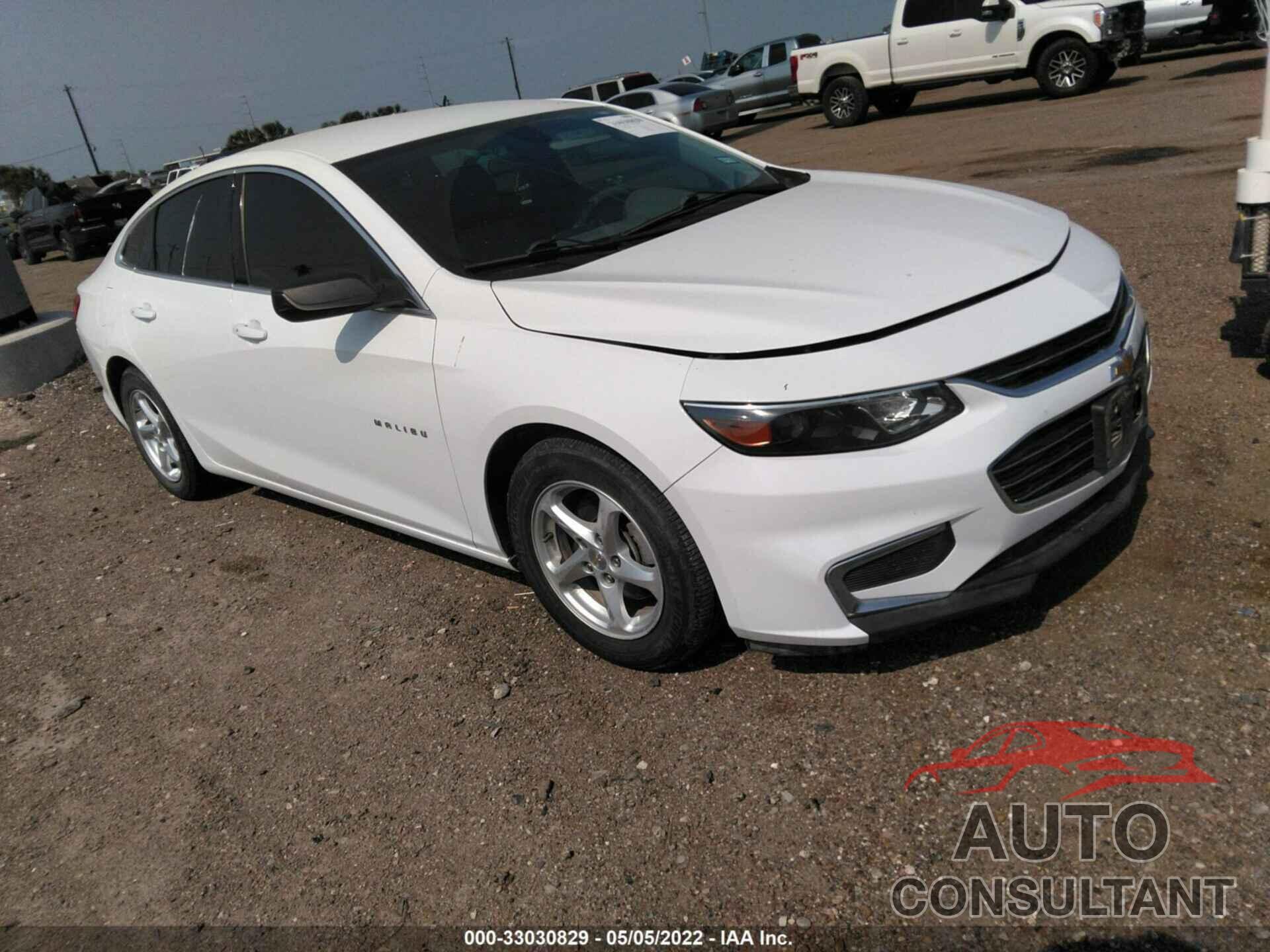 CHEVROLET MALIBU 2016 - 1G1ZB5STXGF292293
